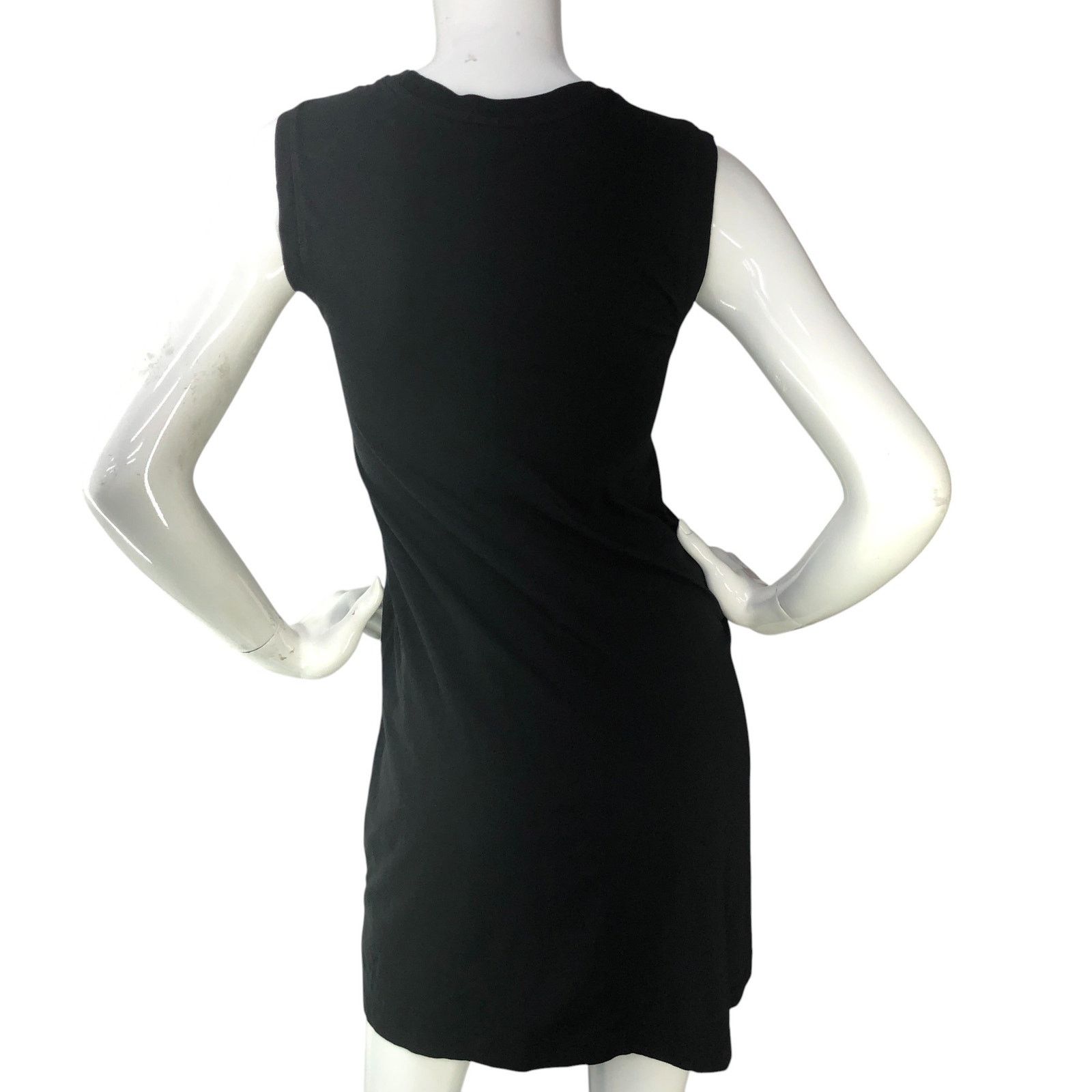 ATM Anthony Thomas Melillo ATM Anthony Thomas Melillo Sz XS Dress Gathered Front Black Size XS / US 0-2 / IT 36-38 - 7 Thumbnail