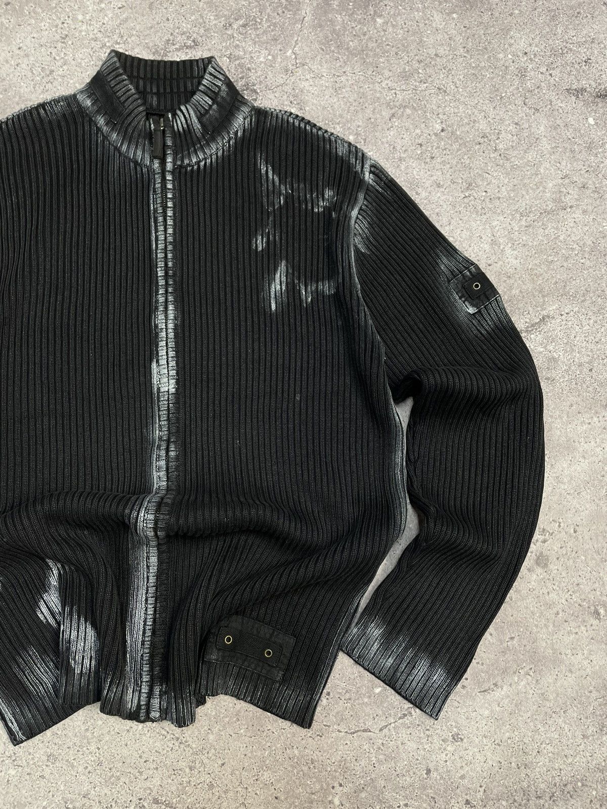 Diesel Vintage Diesel Style striped Sweater Faded Efect 00s Size US L / EU 52-54 / 3 - 4 Thumbnail