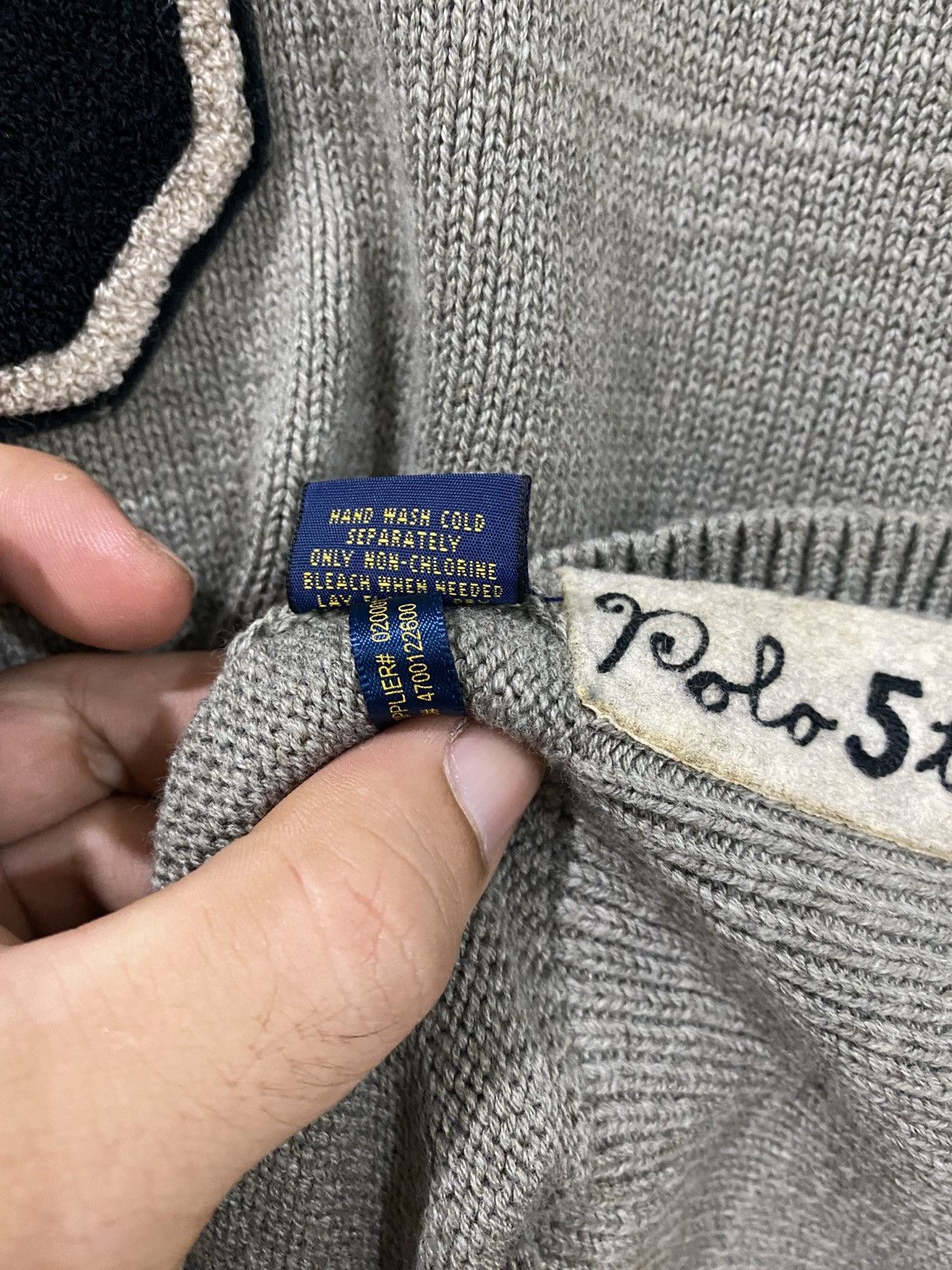 Polo Ralph Lauren Polo Ralph Lauren Women's Big Logo Sweater Size S Size S / US 4 / IT 40 - 8 Thumbnail