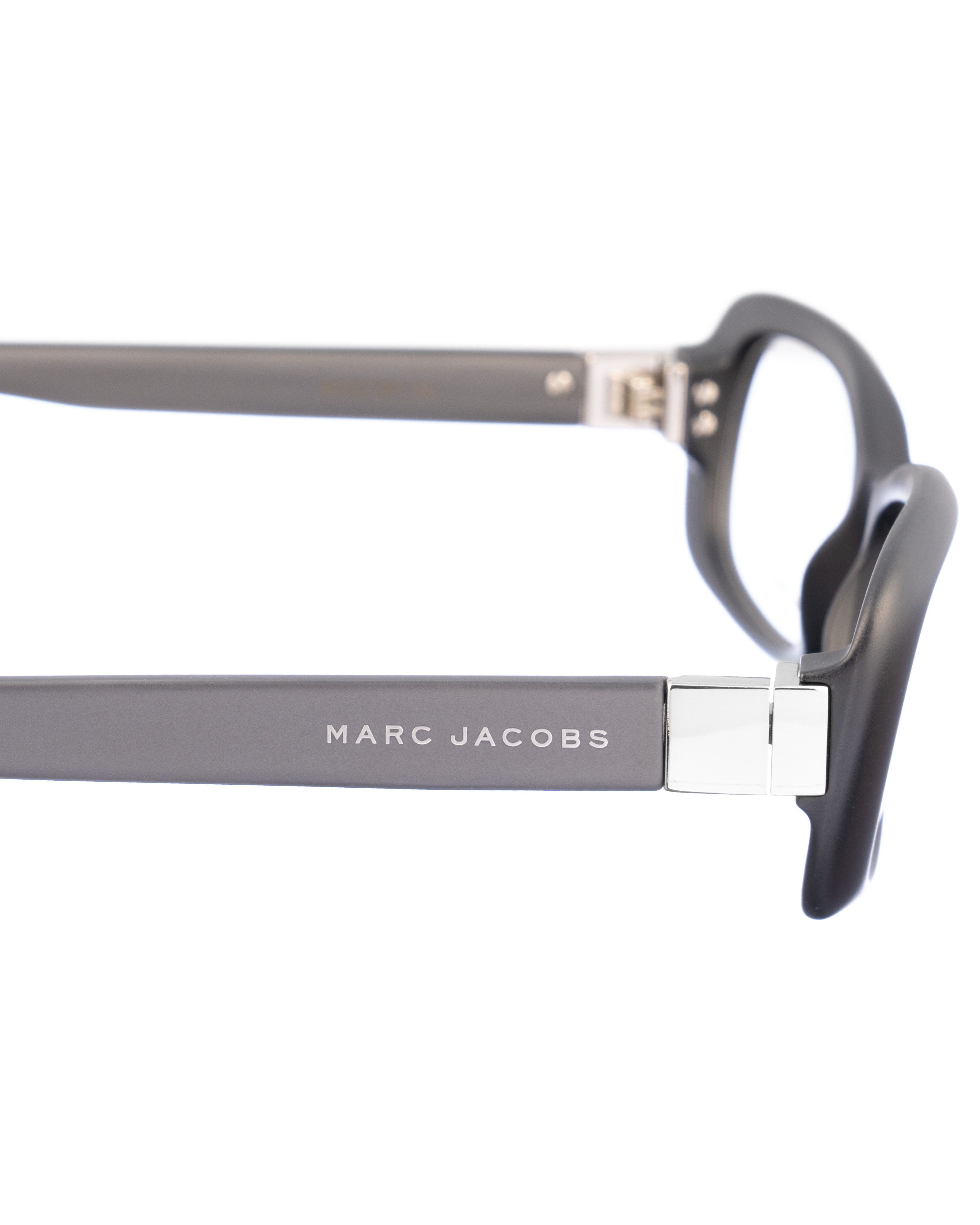 Marc Jacobs Marc Jacobs 00s Matte Grey Plastic Glasses Size ONE SIZE - 3 Thumbnail