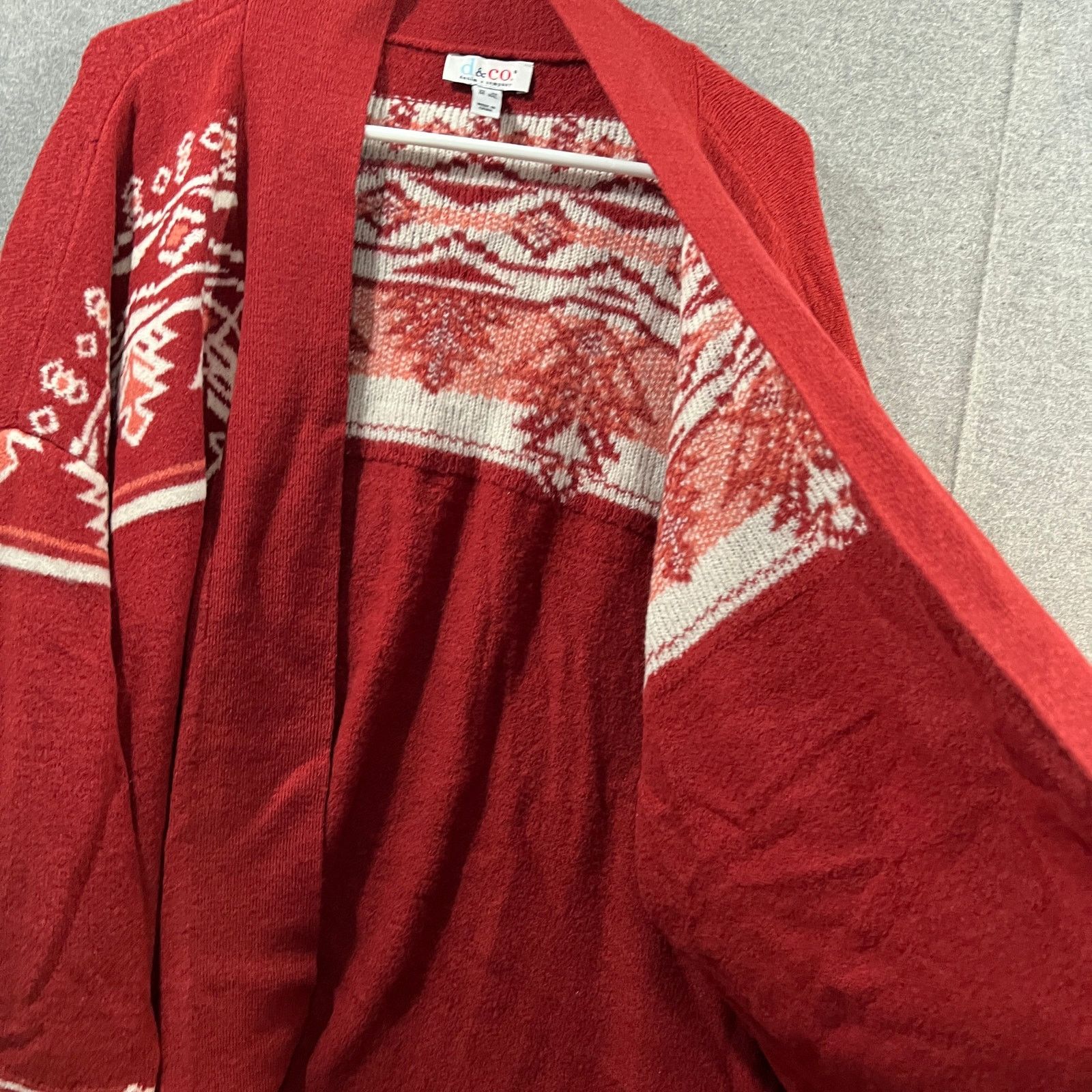 Denim & Co. Denim & Co. Сanyon Retreat Open Front Size 3XL / US 20-22 - 6 Thumbnail
