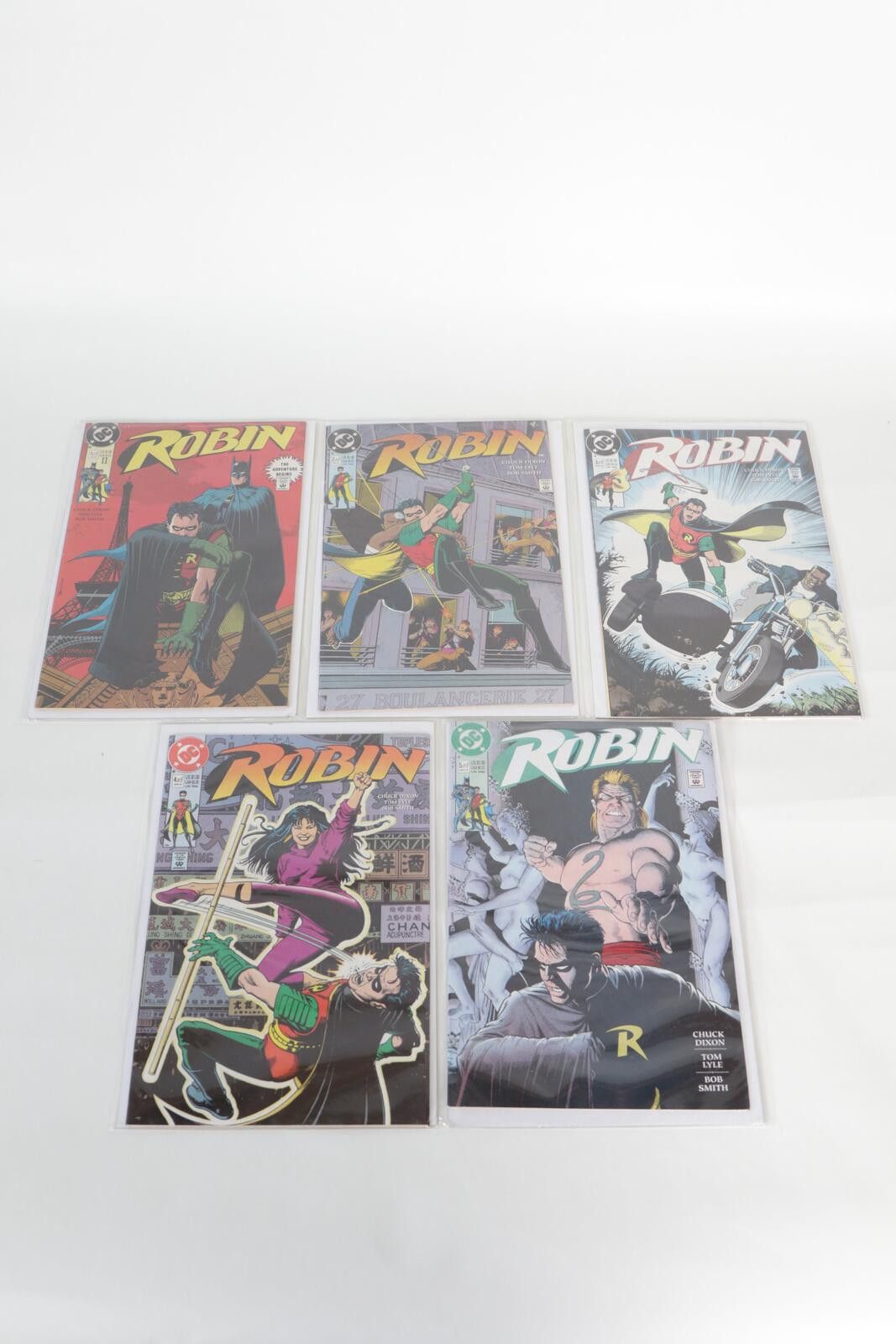 DC Comics 91' DC Comics Robin The Adventure Begins Part 1-5 Comics Size ONE SIZE - 1 Thumbnail