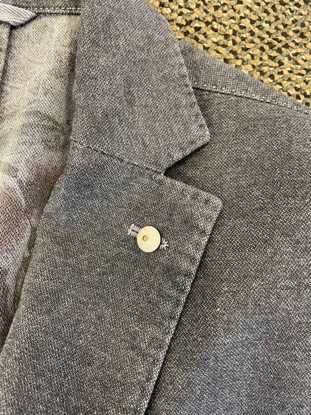 L.B.M. 1911 Twill Patch Pocket Jacket Size 46R - 3 Thumbnail
