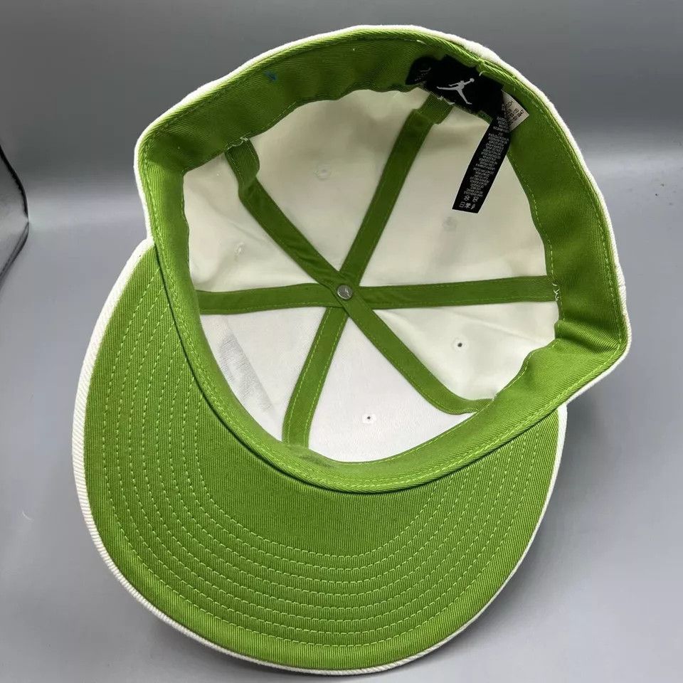 Jordan Brand Air Jordan 23 Hat Men 7 3/8 White Green Jumpman Fitted Cap Size ONE SIZE - 4 Thumbnail