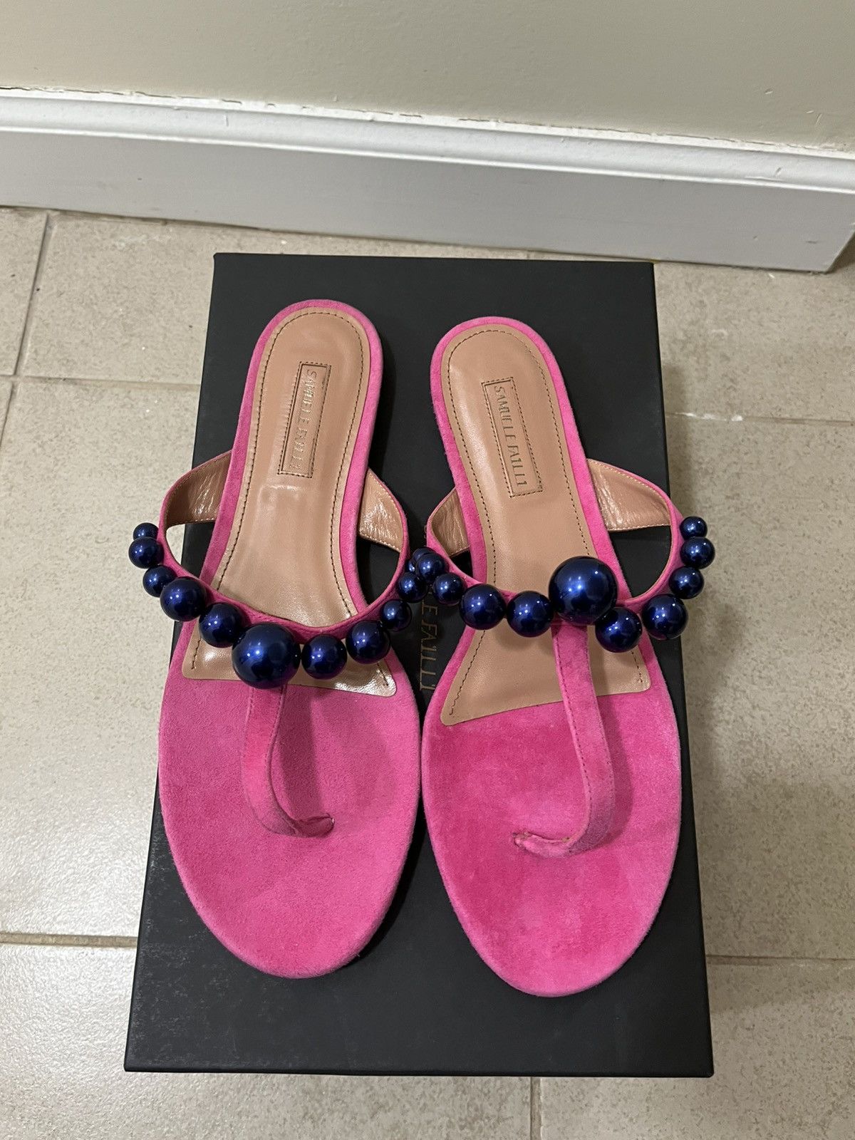 Other Samuele Failli Bead Sandals Sz 40(10us) Size US 10 / IT 40 - 9 Thumbnail