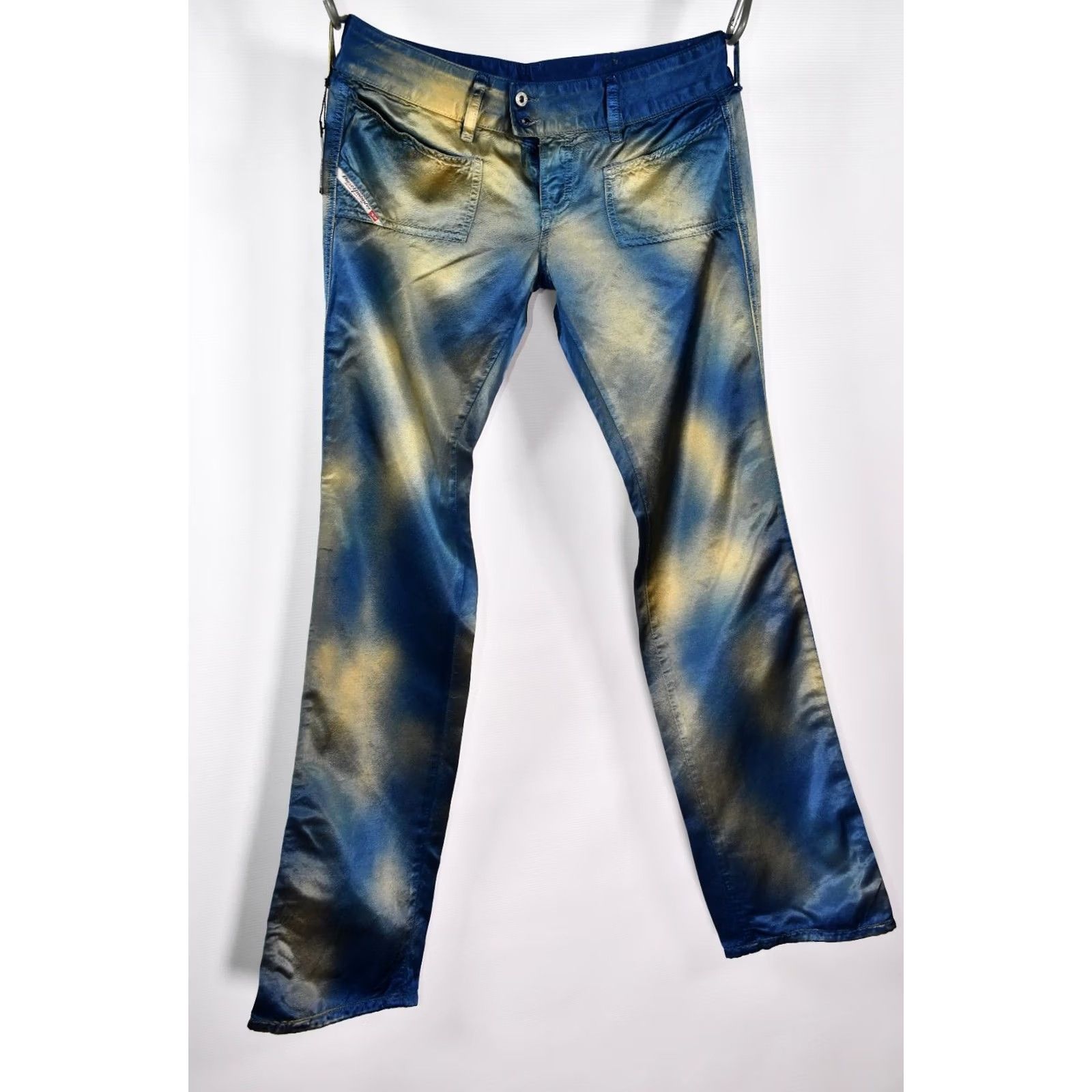 Diesel Diesel Jeans Bootcut Women's 28 Multicolor Cotton Viscose Narrow Not Applicable Size 28" / US 6 / IT 42 - 3 Thumbnail