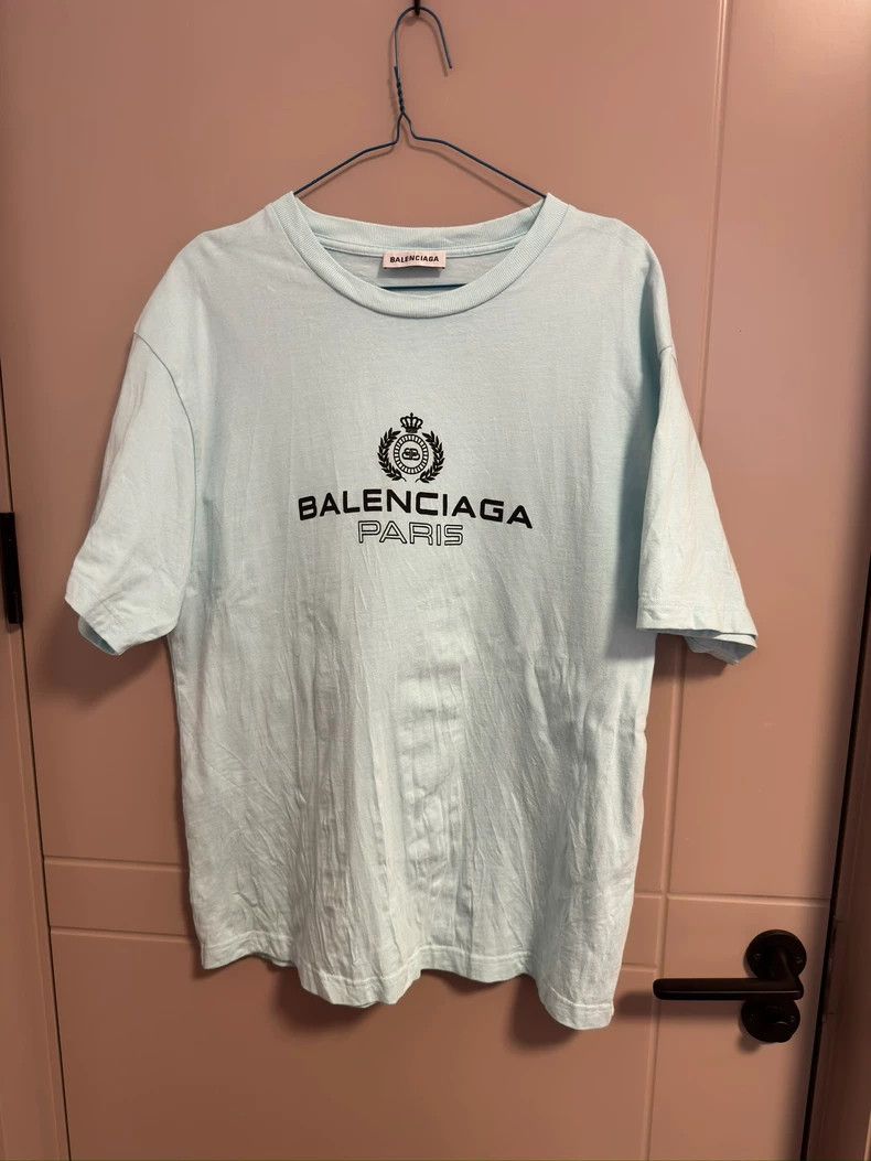 Balenciaga Balenciaga Crown wheat ear short sleeve 2501-Nextarrow Size US S / EU 44-46 / 1 - 1 Thumbnail