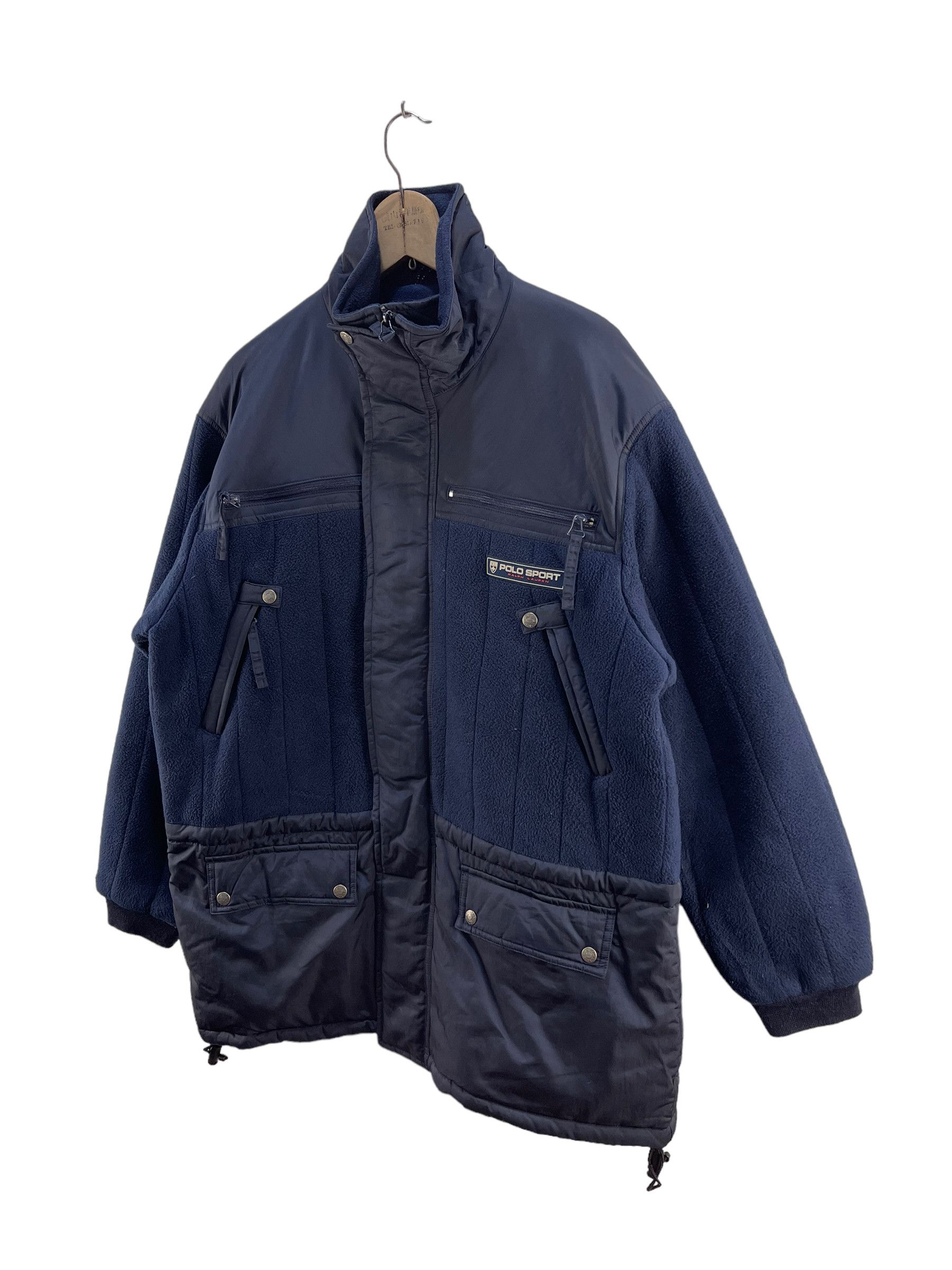 Polo Ralph Lauren Vintage Polo Sport Ralph Lauren Fleece Jacket Size L / US 10 / IT 46 - 4 Thumbnail