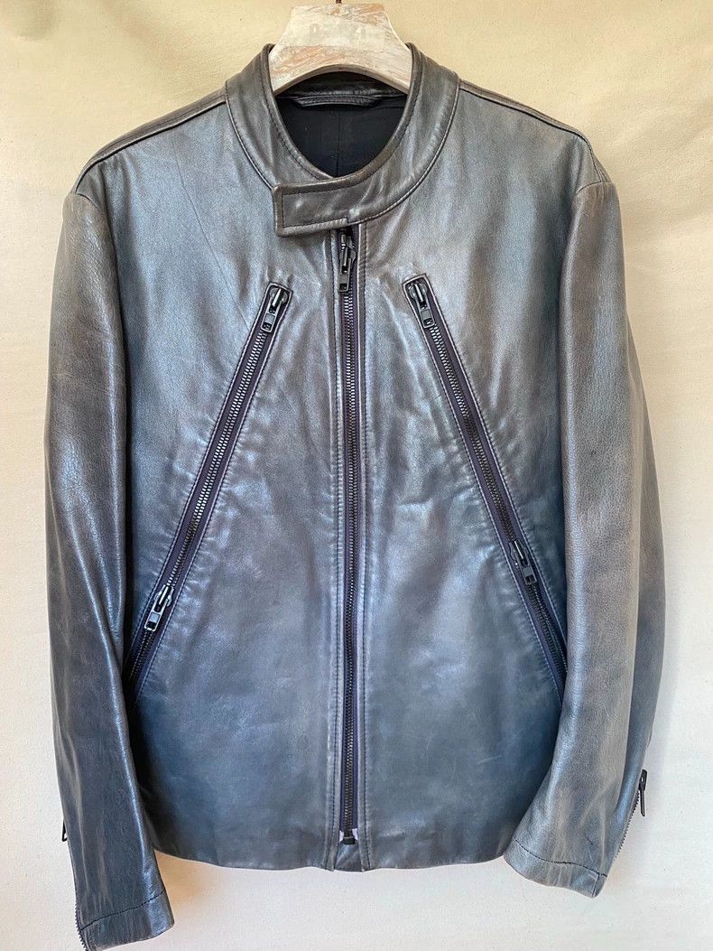 Maison Margiela Maison Margiela Classic leather jacket, leather jacket 2502 Size US M / EU 48-50 / 2 - 2 Thumbnail