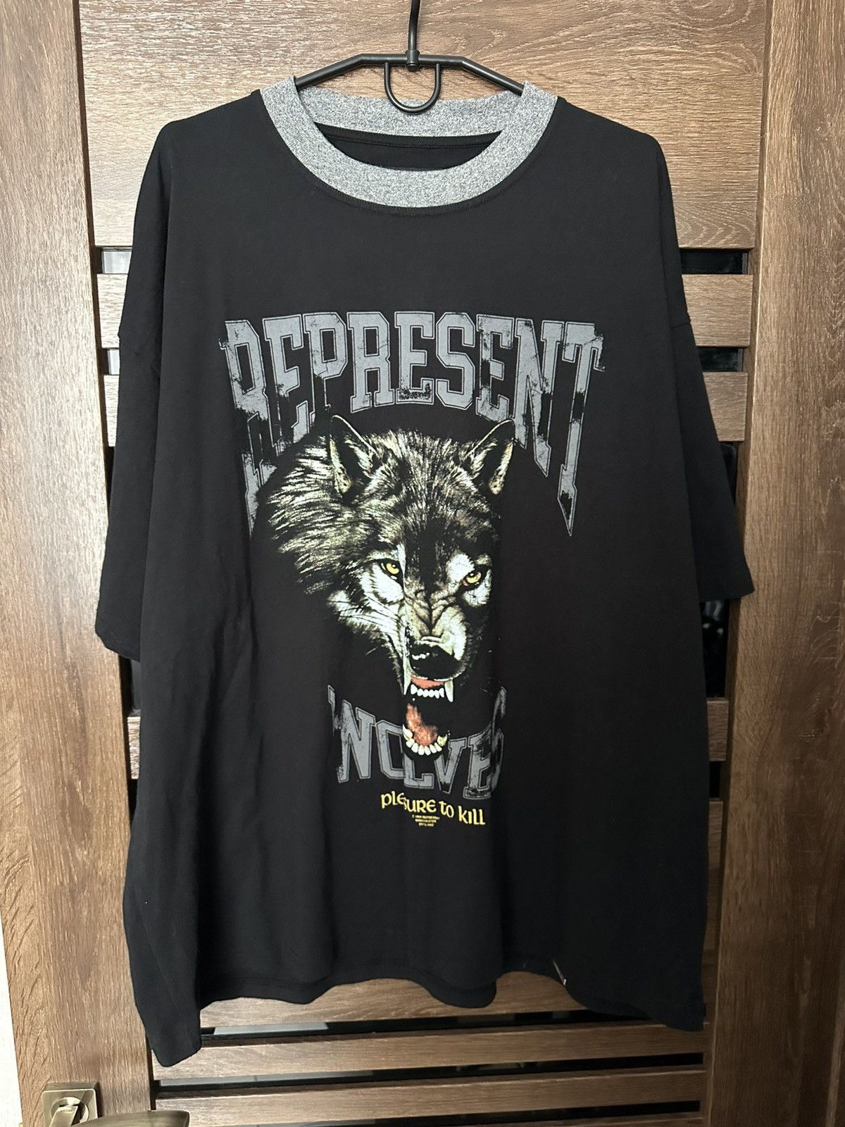 Represent Clo. Represent Pleasure To Kill Wolves T-Shirt Size US XXL / EU 58 / 5 - 1 Thumbnail