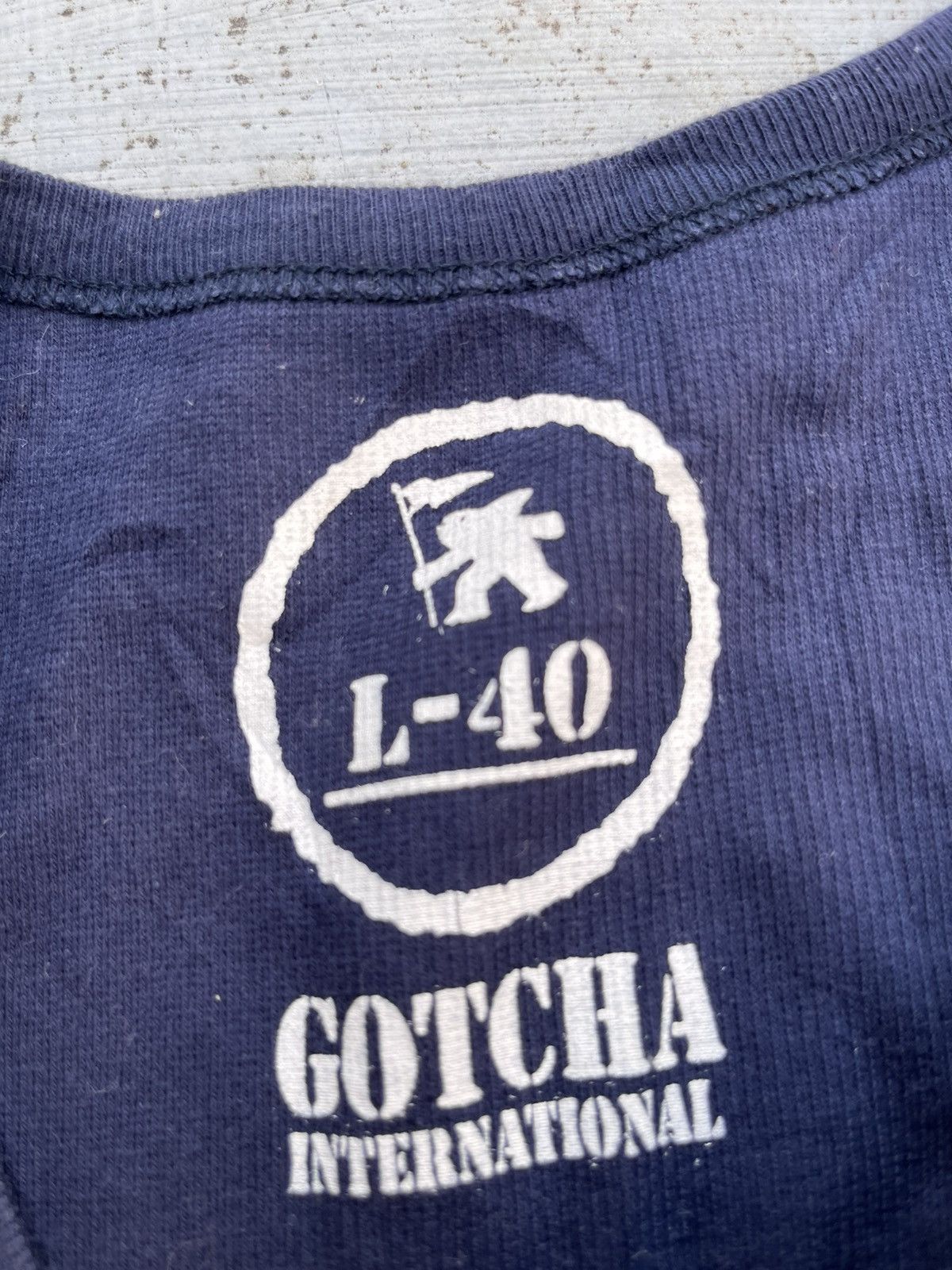 If Six Was Nine × Japanese Brand × Le Grande Bleu (L.G.B.) JAPANESE GOTCHA POEM GOTHIC TANKTOP Y2K PUNK Size US S / EU 44-46 / 1 - 4 Thumbnail