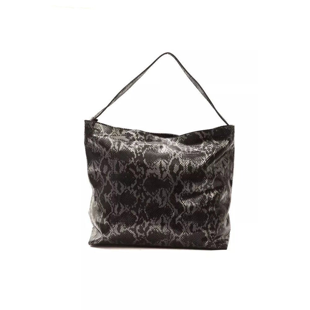 Other Pompei Donatella Gray Leather Shoulder Bag Size ONE SIZE - 3 Thumbnail