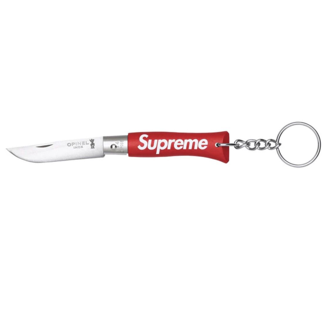 Supreme Supreme Opinel Keychain Knife Red Size ONE SIZE - 7 Thumbnail
