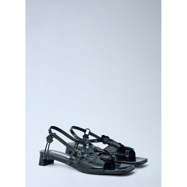 Cecilie Bahnsen CECILIE BAHNSEN Barna Black Sandals New & Authentic (Women's Size US 10 / IT 40 - 2 Thumbnail