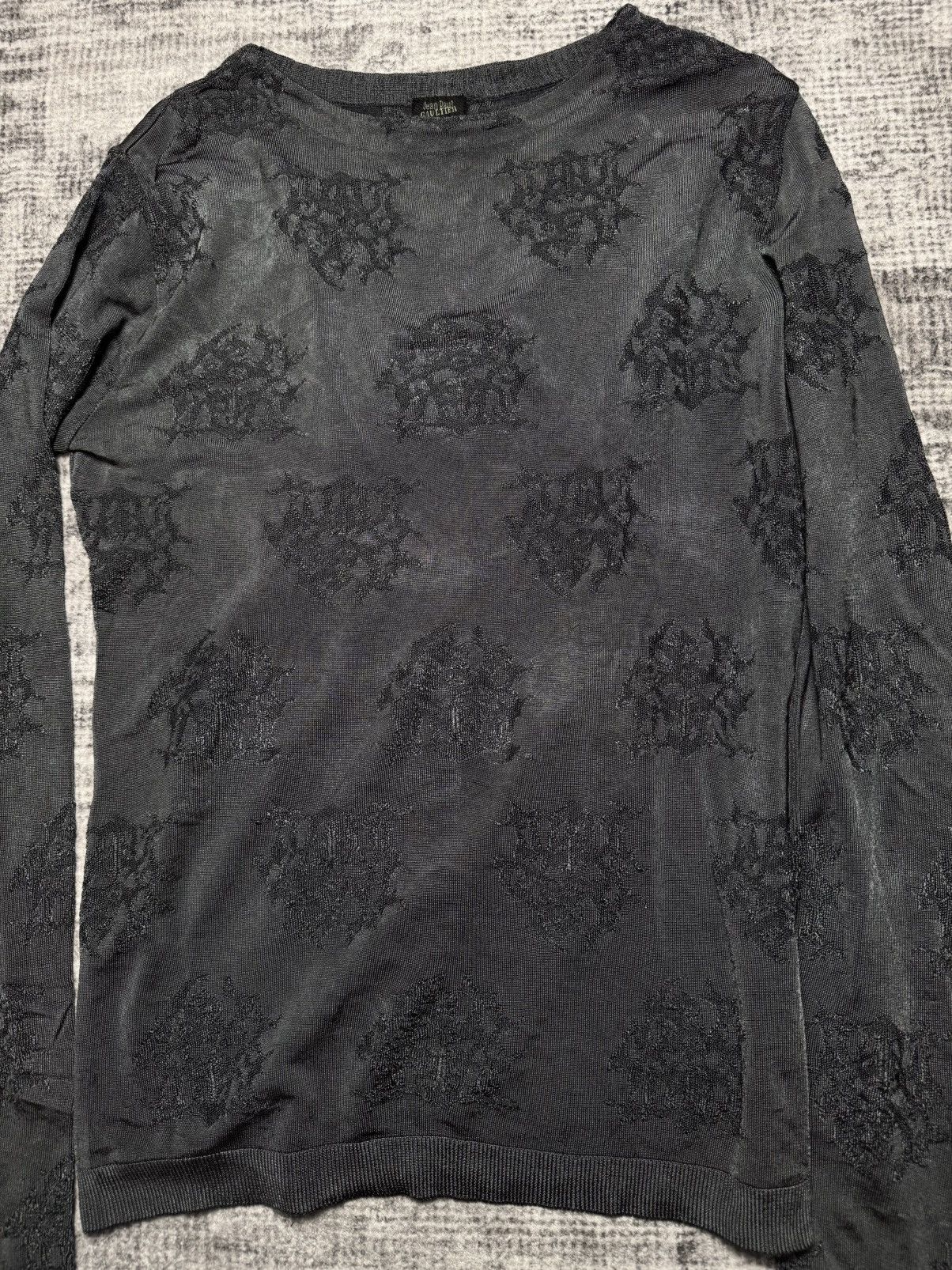 Jean Paul Gaultier Jean Paul Gaultier Homme Tribal Print Sweater Size US M / EU 48-50 / 2 - 2 Thumbnail