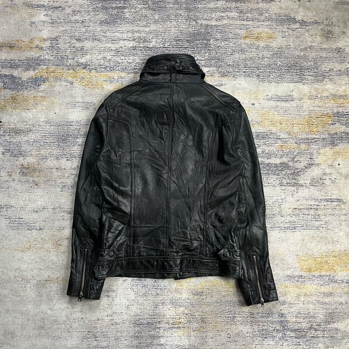 Tornado Mart japan multi zipper riders leather jacket