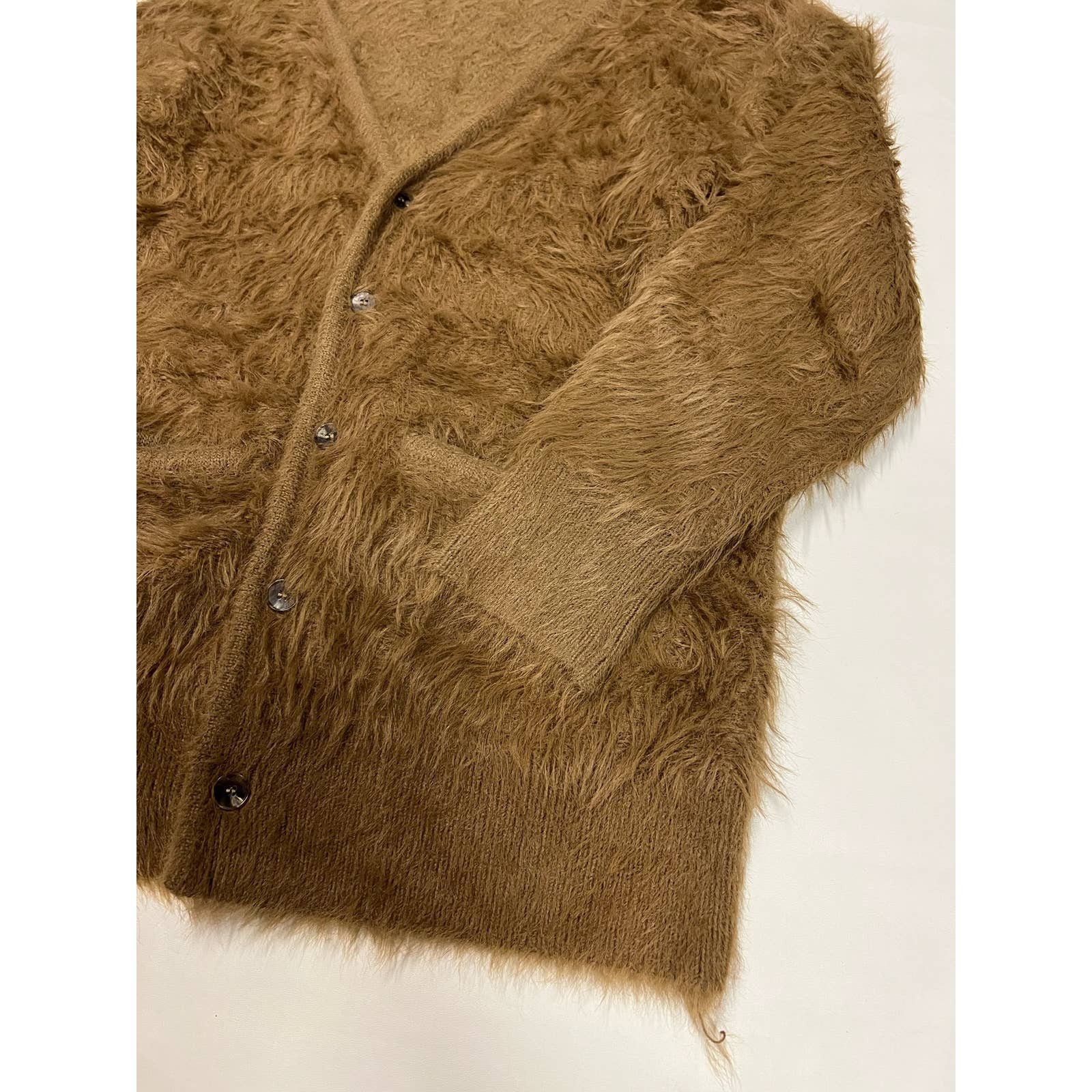 Number (N)ine Number Nine Mohair Fur Shag Cardigan Size US S / EU 44-46 / 1 - 2 Thumbnail
