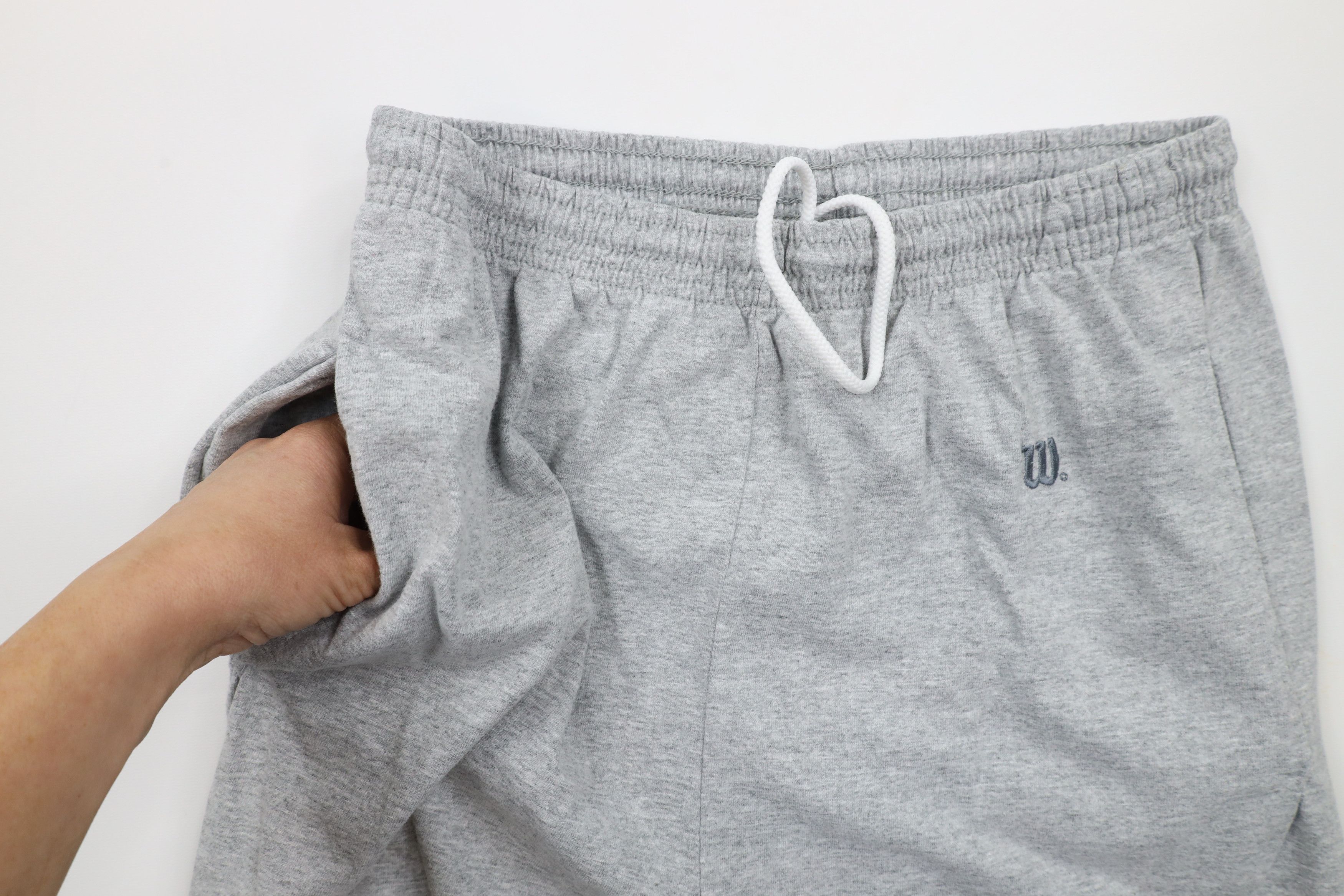 Vintage Vintage 90s Wilson Wide Leg Lightweight Pants Gray USA Size US 36 / EU 52 - 7 Thumbnail