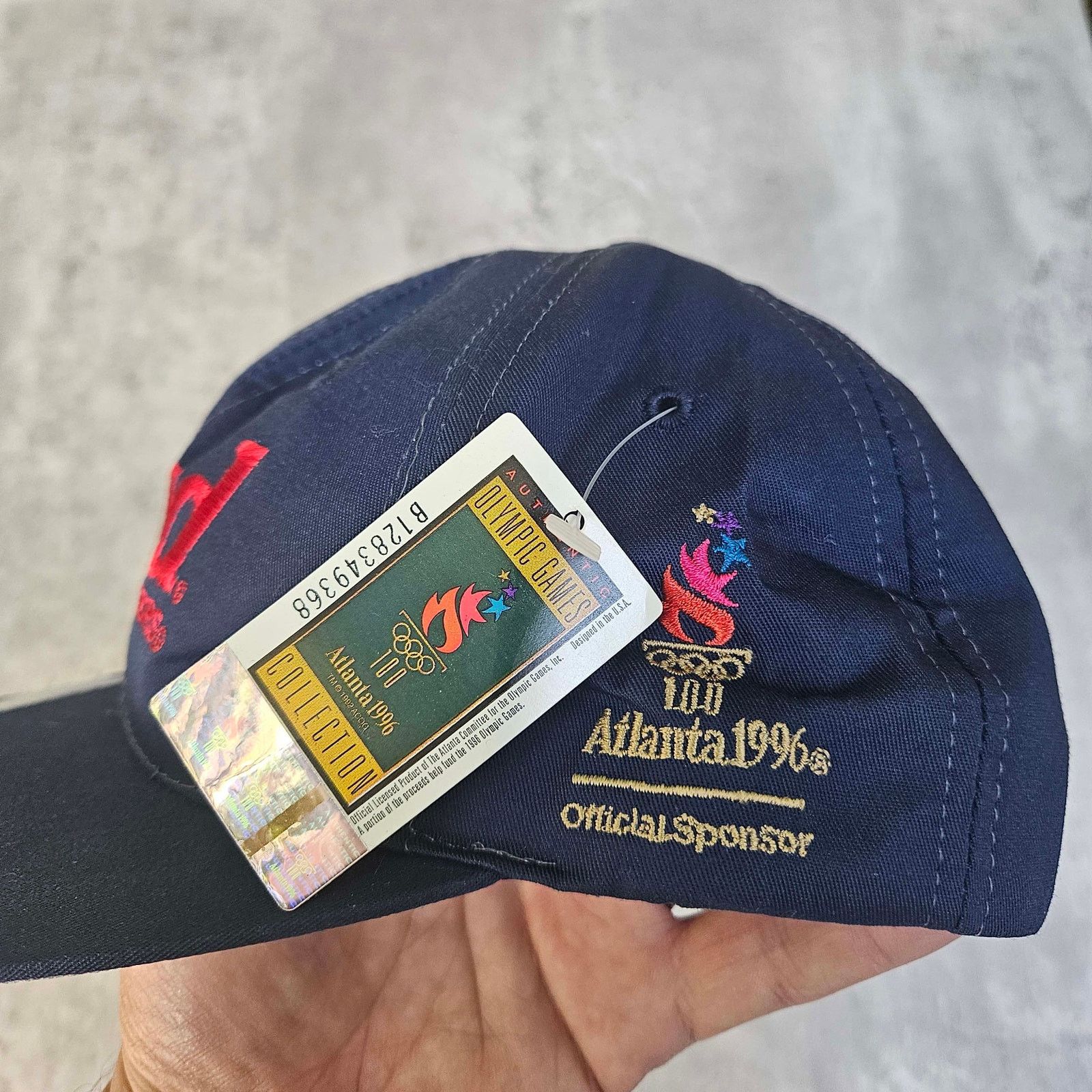 Starter Vintage Bud 19996 Olympics Hat Starter Snapback NWT Size ONE SIZE - 2 Thumbnail