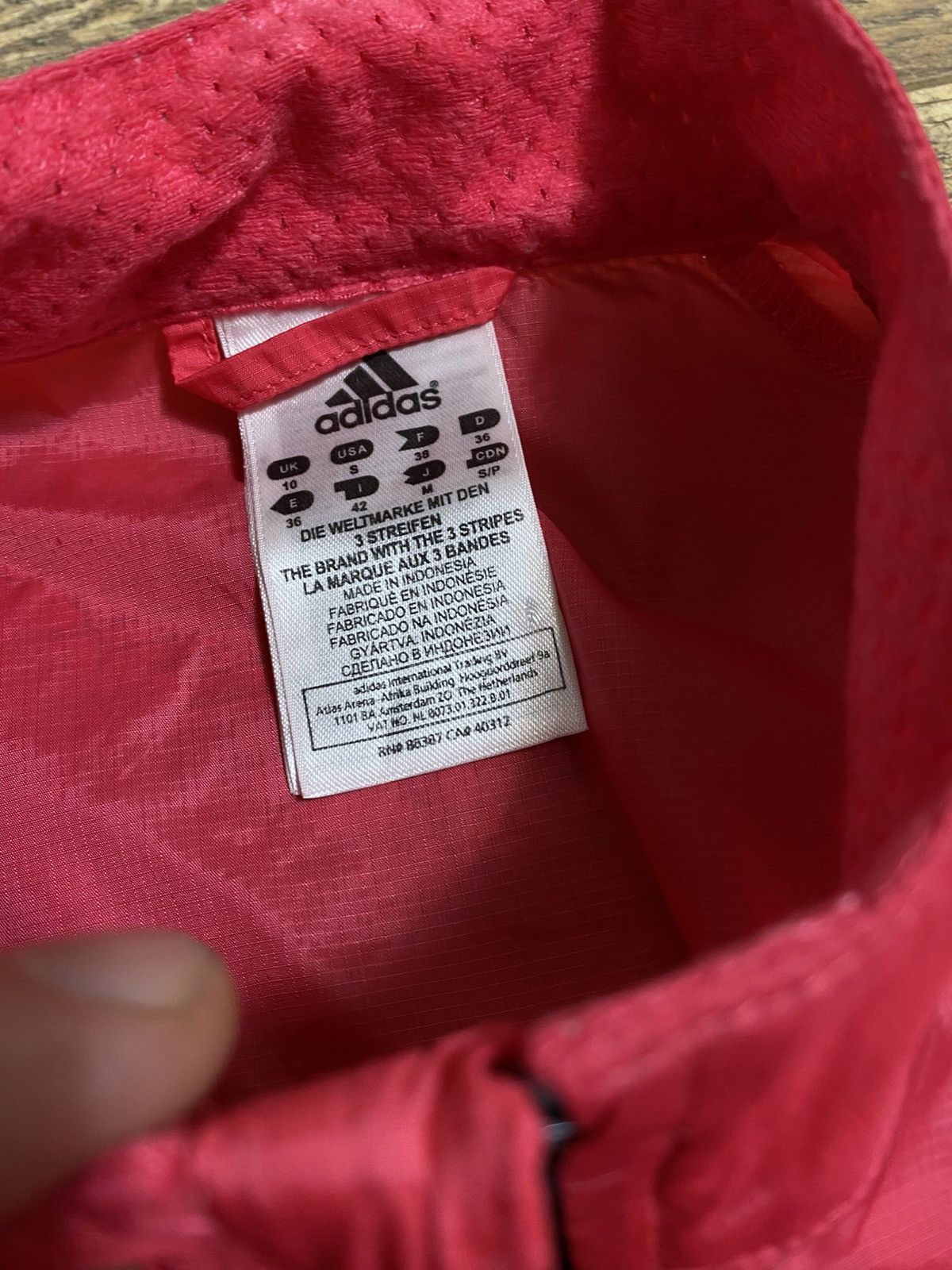 Adidas Adidas Rare Pink Avant Garde Formotion Windbreaker Y2K S Size S / US 4 / IT 40 - 3 Thumbnail