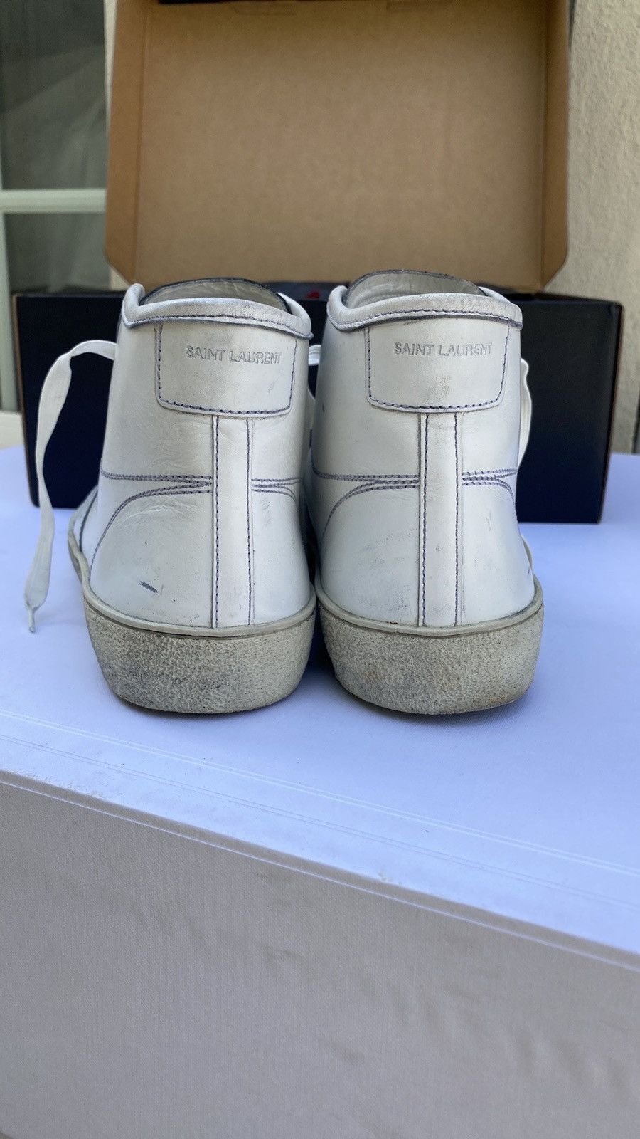 Saint Laurent Paris SL 37M Surf Sound Sneakers Size US 7 / EU 40 - 6 Thumbnail