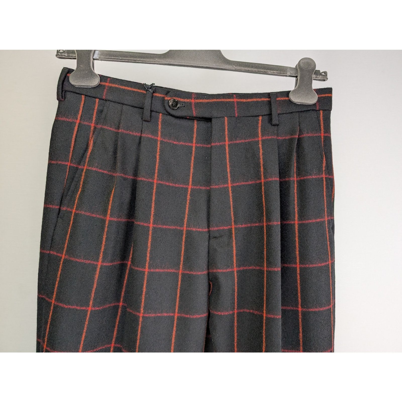 Gucci o1rshd1 Checked Dress Pant in Multicolor Size US 32 / EU 48 - 2 Thumbnail