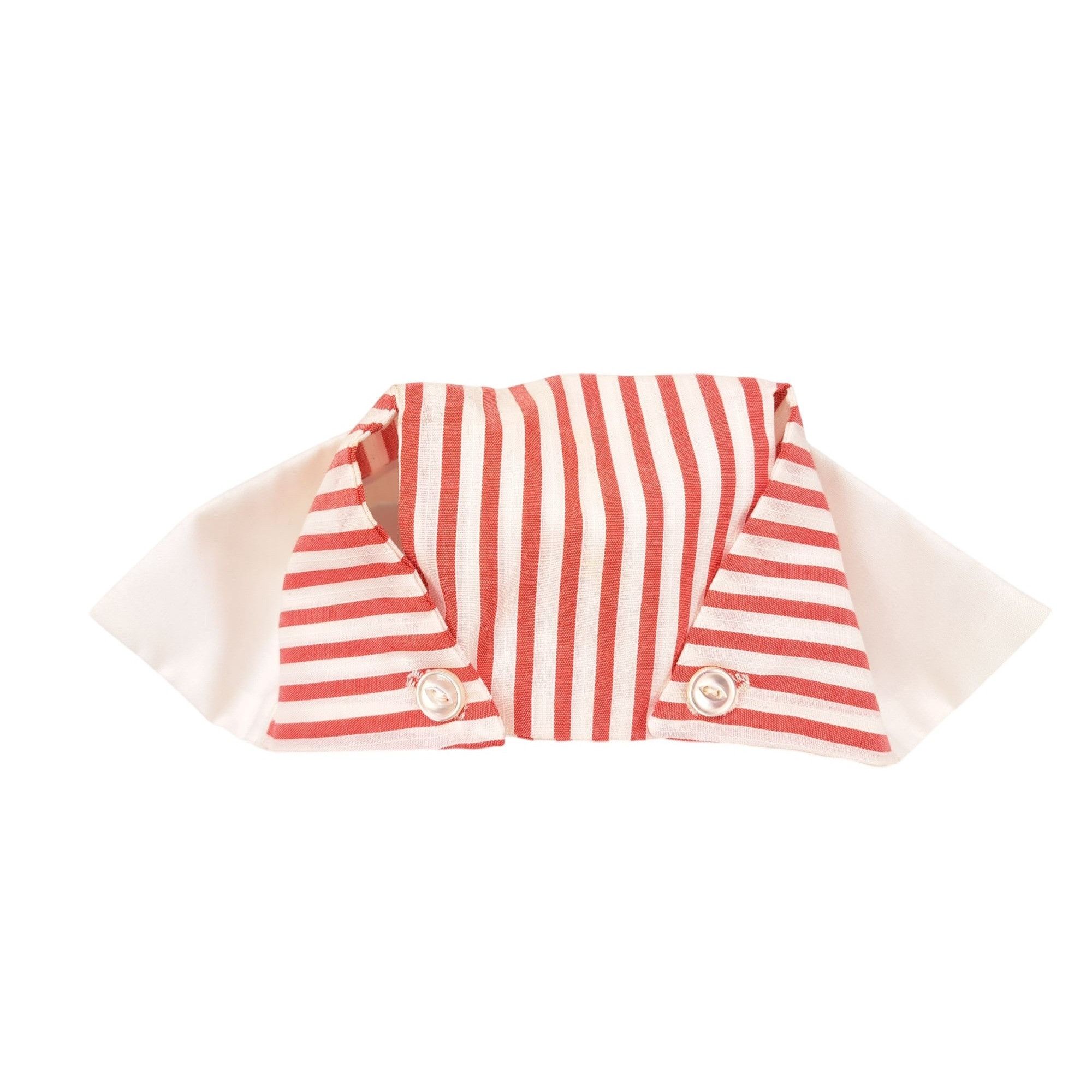 Imperial Vintage Candy Striper Uniform 1970s Red White Top Pants Hat Size S / US 4 / IT 40 - 10 Thumbnail
