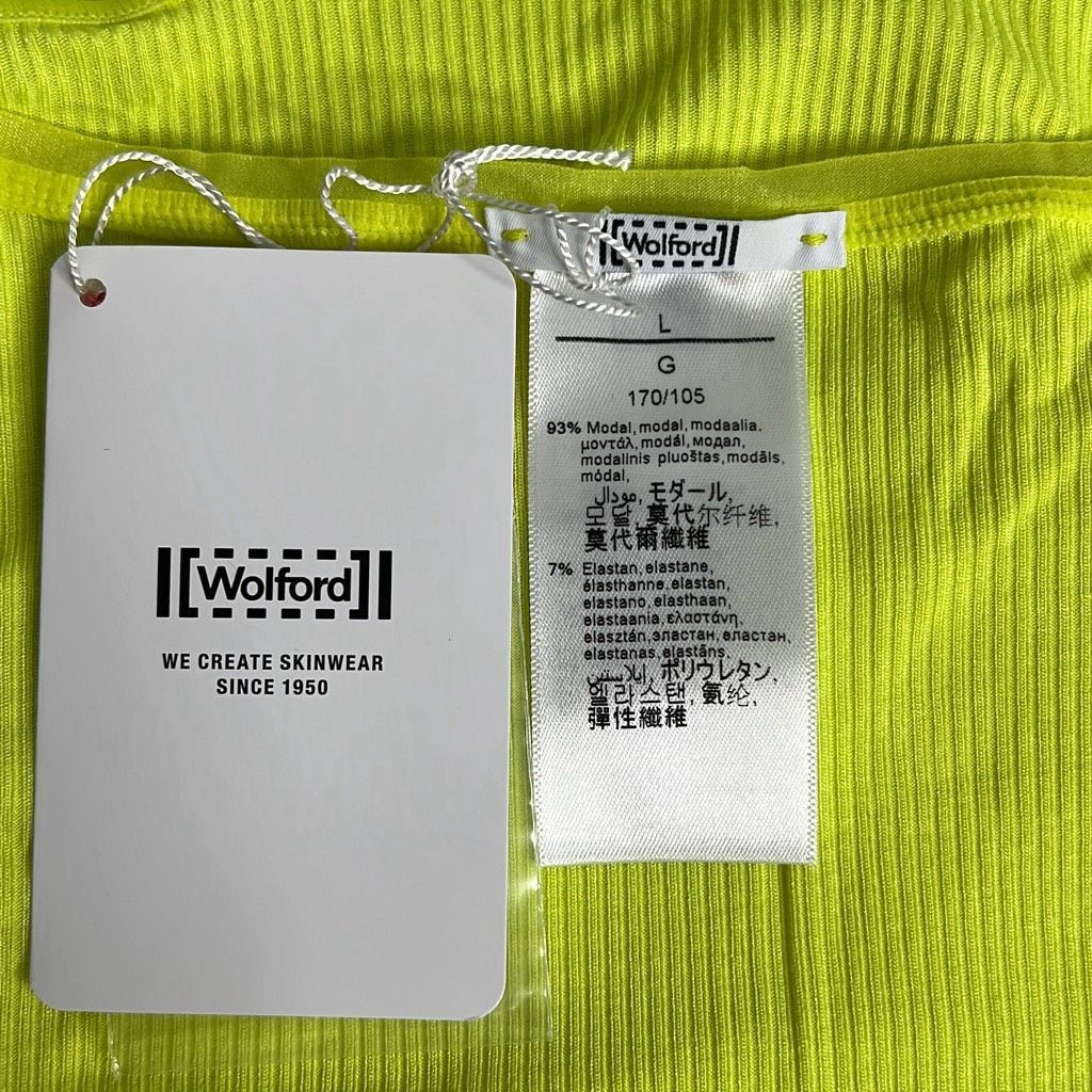Wolford NWT Wolford Henley String Body Green L Size L / US 10 / IT 46 - 13 Thumbnail