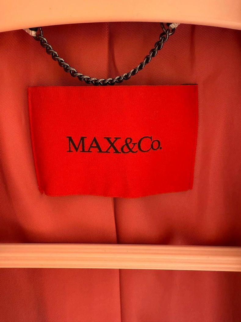 Max Mara Max Mara Duplex pink wool coat Size L / US 10 / IT 46 - 4 Thumbnail