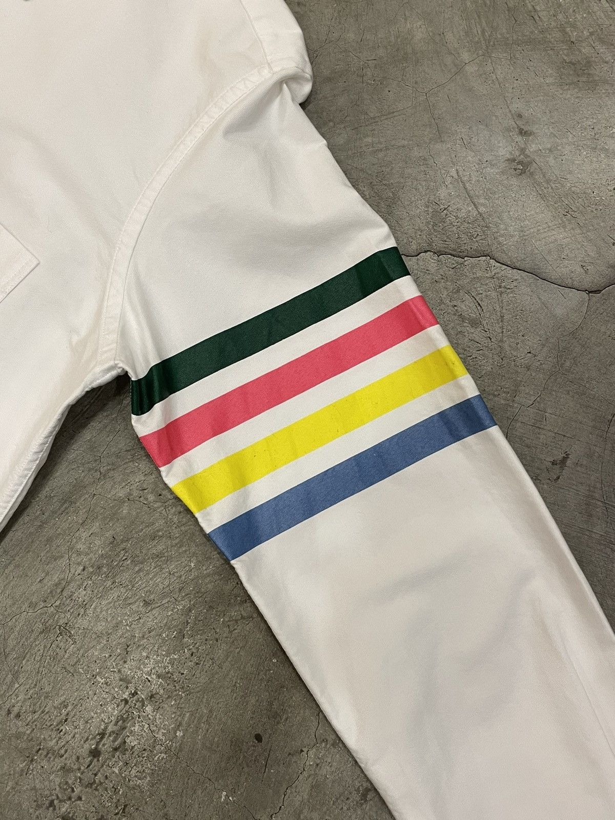 Thom Browne Thom Browne - 4-BAR ZIP-FRONT OXFORD SHIRT Size US M / EU 48-50 / 2 - 10 Thumbnail