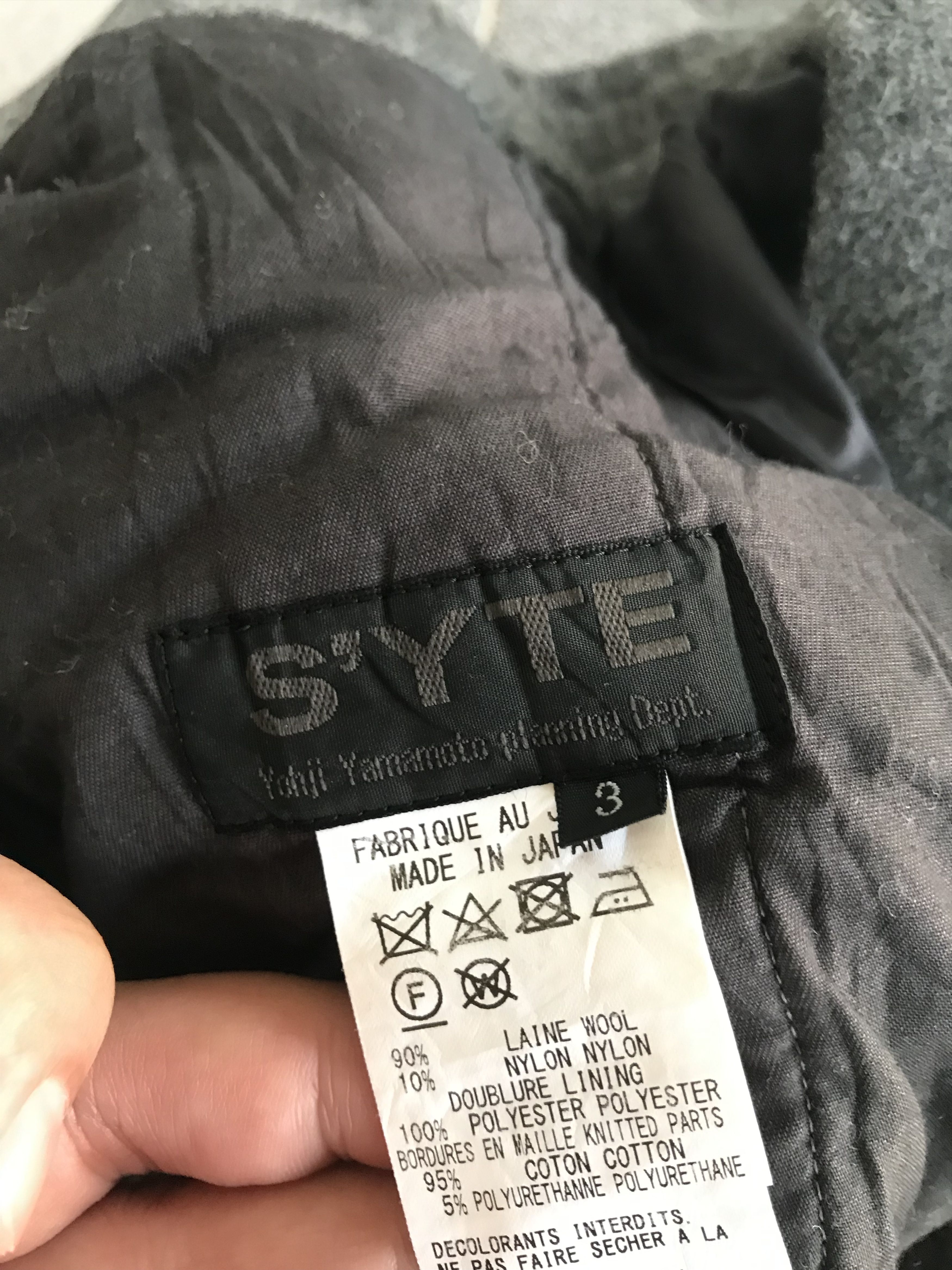 Yohji Yamamoto Vintage S'YTE Yohji Yamamoto Pants Size US 31 - 8 Thumbnail