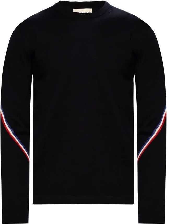 Moncler Moncler Girocollo Tricot Lana Wool Sweater Size US S / EU 44-46 / 1 - 1 Thumbnail