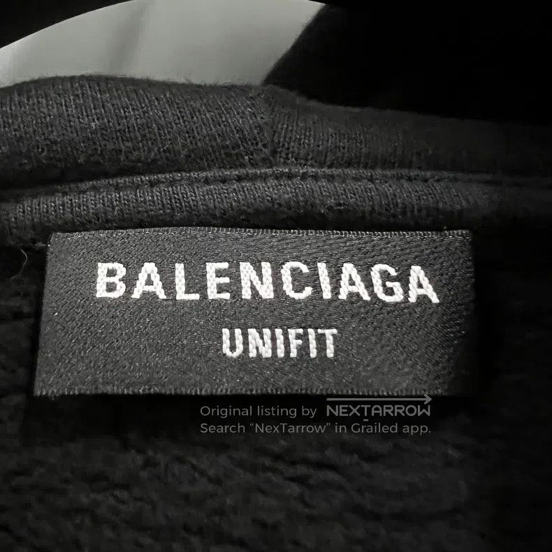 Balenciaga Balenciaga Tech-look Printed Fleece Hoodie M Size Size US M / EU 48-50 / 2 - 4 Thumbnail