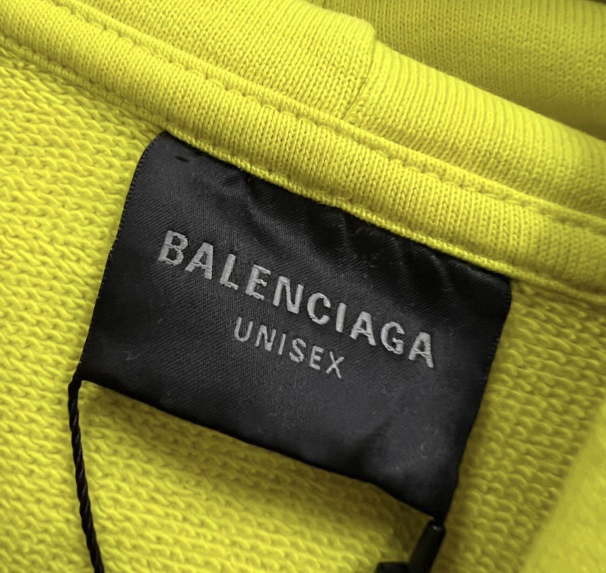 Balenciaga Balenciaga Yellow Pattern Printed Hoodie J41 Size US M / EU 48-50 / 2 - 3 Thumbnail