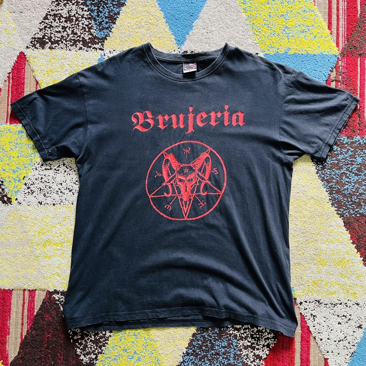 Band Tees Faded Brujeria Extreme Metal Band USA TShirt Size US L / EU 52-54 / 3 - 15 Thumbnail
