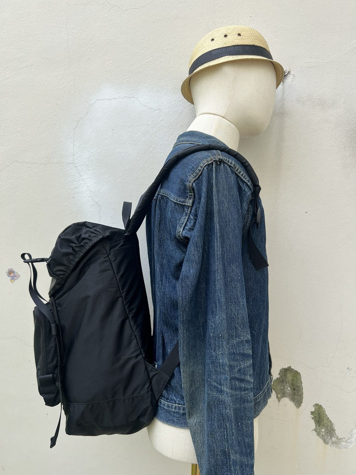 Vintage SAZABY Japan Black Backpack