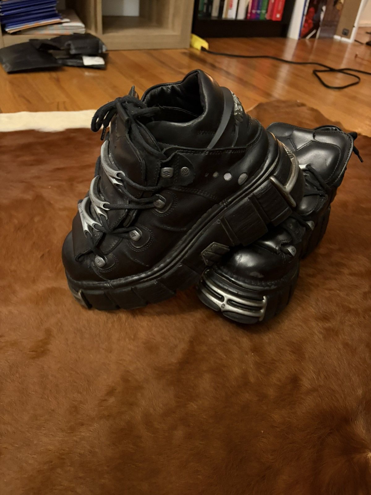 New Rock New Rock Jaded London Scythe Tower Boots | Grailed