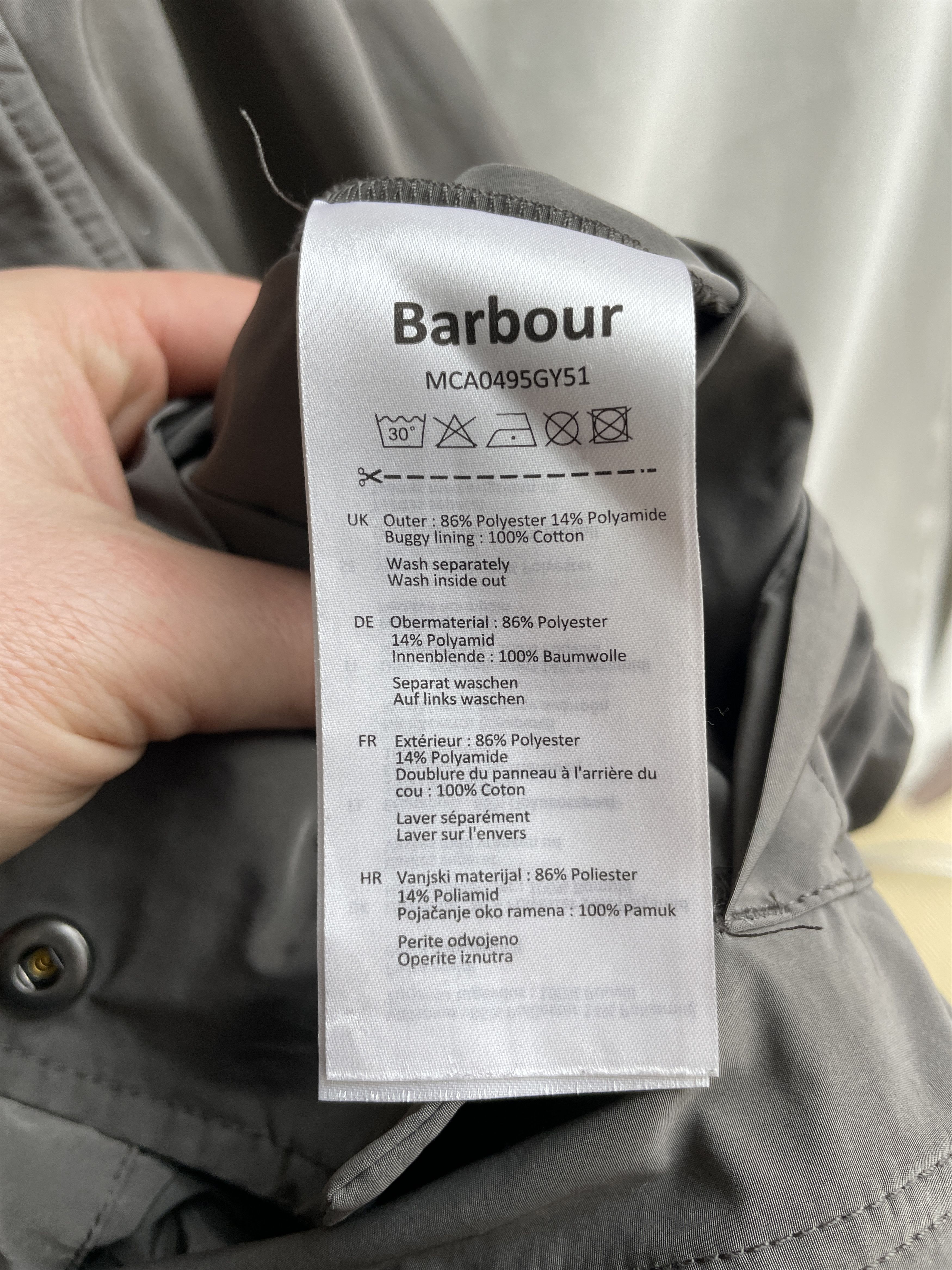Barbour Barbour Orel M-65 Field Utility Nylon Jacket Size M Size US M / EU 48-50 / 2 - 13 Thumbnail