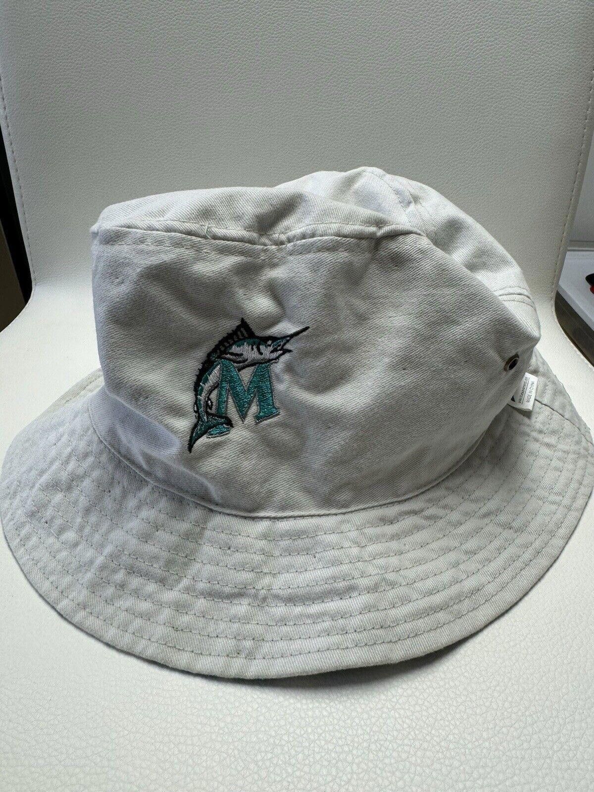 MLB Vintage MLB Florida Marlins Reversible Bucket Hat Size ONE SIZE - 6 Thumbnail