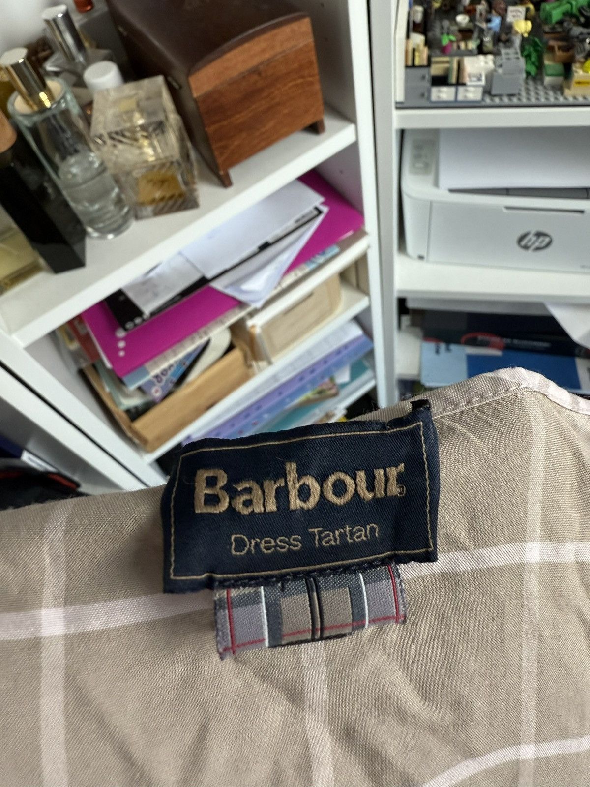 Barbour × Designer Vintage y2k Burbour tartan checked mid length dress S rare Size S / US 4 / IT 40 - 6 Thumbnail
