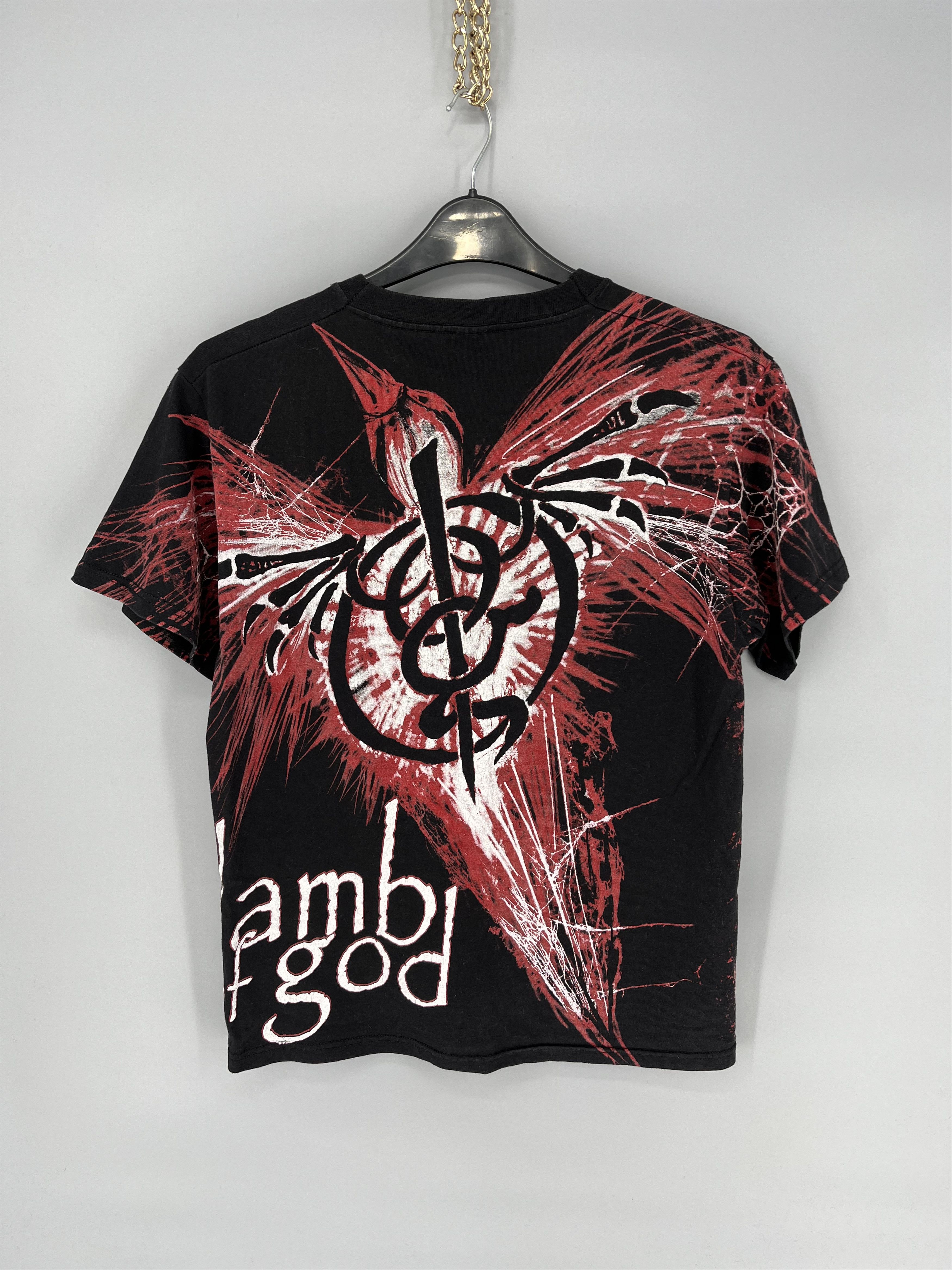 Band Tees Vintage Lamb Of God Bootleg Tshirt Tee Horror Face Size US M / EU 48-50 / 2 - 9 Thumbnail