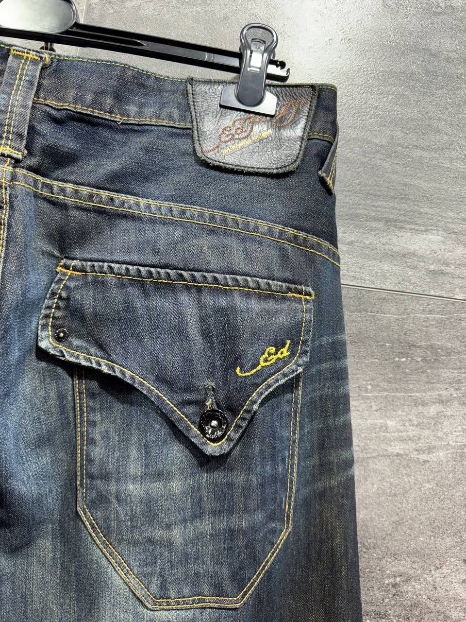 Ed Hardy Ed Hardy By Christian Audigier Tiger Jeans Size US 33 - 8 Thumbnail