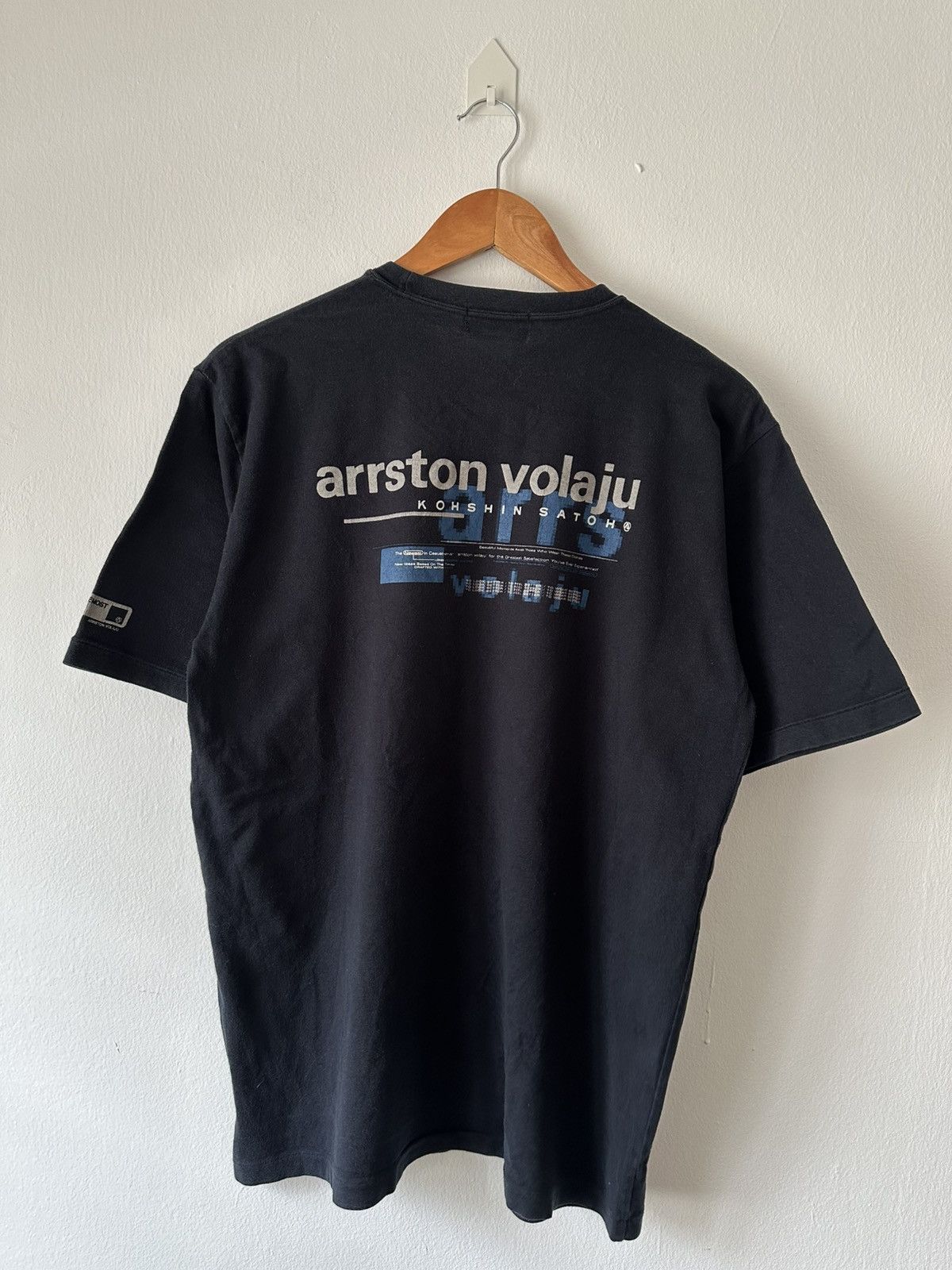 Vintage Arrston Volaju Kohsin Satoh T Shirt Size US L / EU 52-54 / 3 - 1 Thumbnail