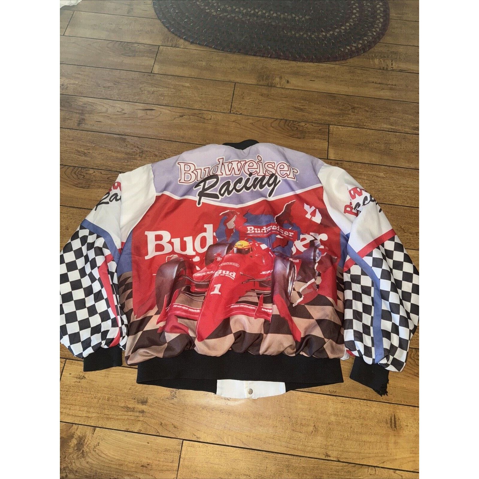 Chalk Line × Vintage Chalk Line Budweiser Racing Jacket XL 25x25 90s Made In USA Size US XL / EU 56 / 4 - 7 Thumbnail