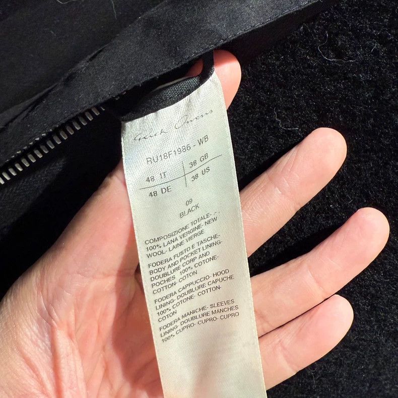 Rick Owens Rick Owens overcoat-2506 Size US M / EU 48-50 / 2 - 6 Thumbnail