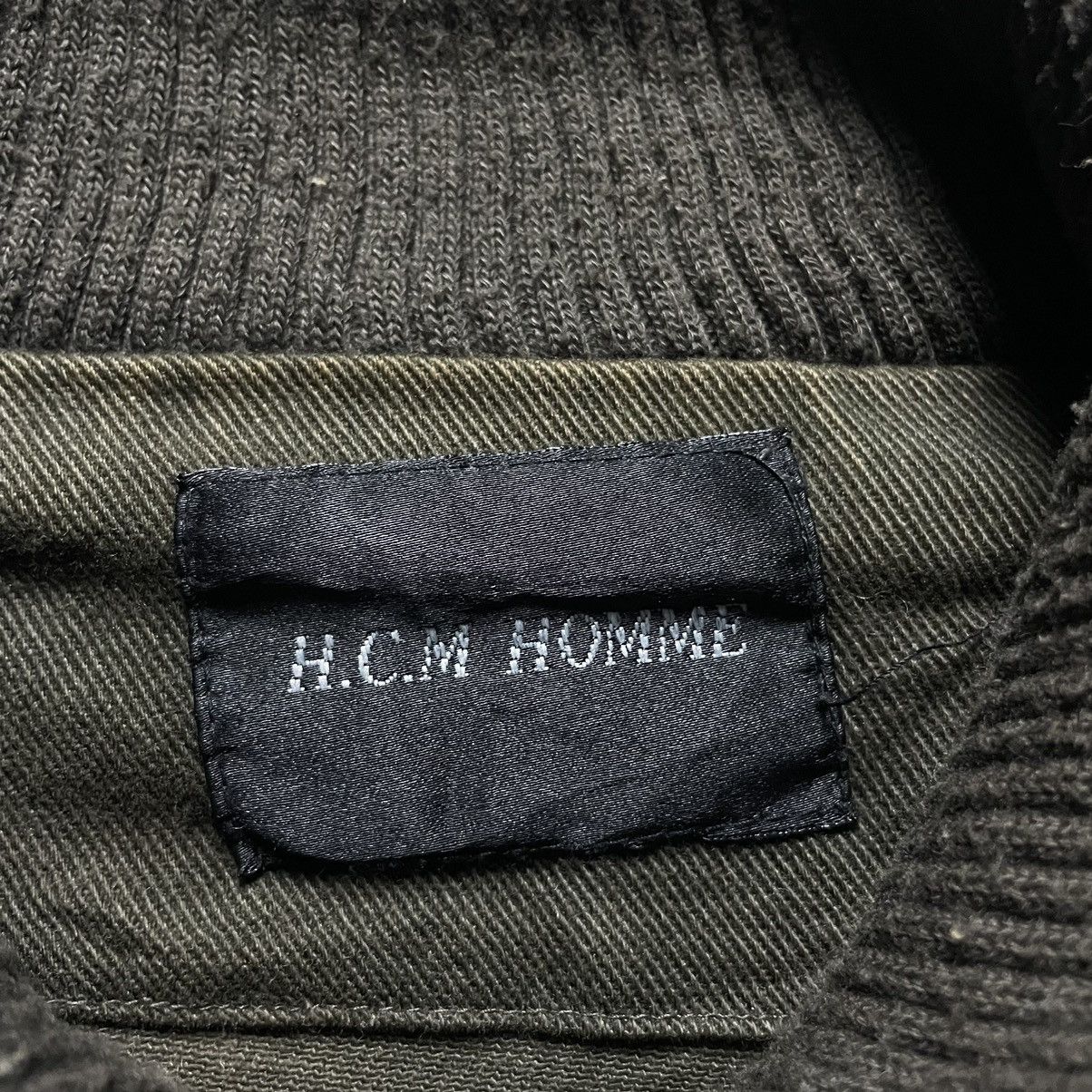 If Six Was Nine × Japanese Brand × Le Grande Bleu (L.G.B.) 🇯🇵 VINTAGE 1998 H.C.M HOMME BONDAGE PARKA JACKET Size US M / EU 48-50 / 2 - 13 Thumbnail