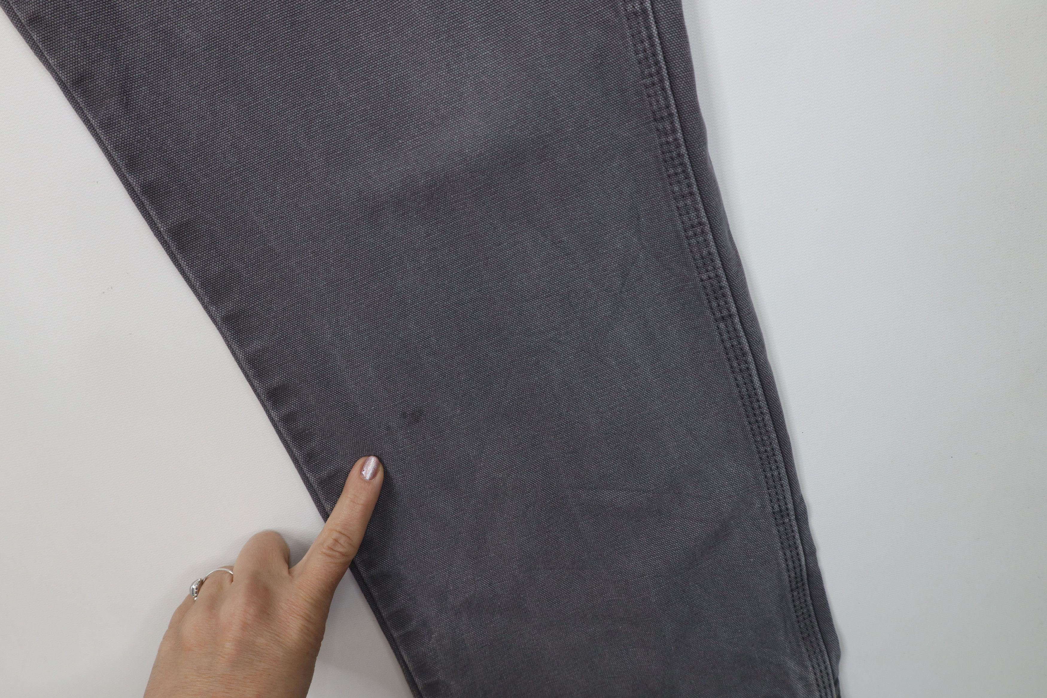 Dickies Vintage Dickies Canvas Wide Leg Dungaree Pants Gray Size US 36 / EU 52 - 5 Thumbnail
