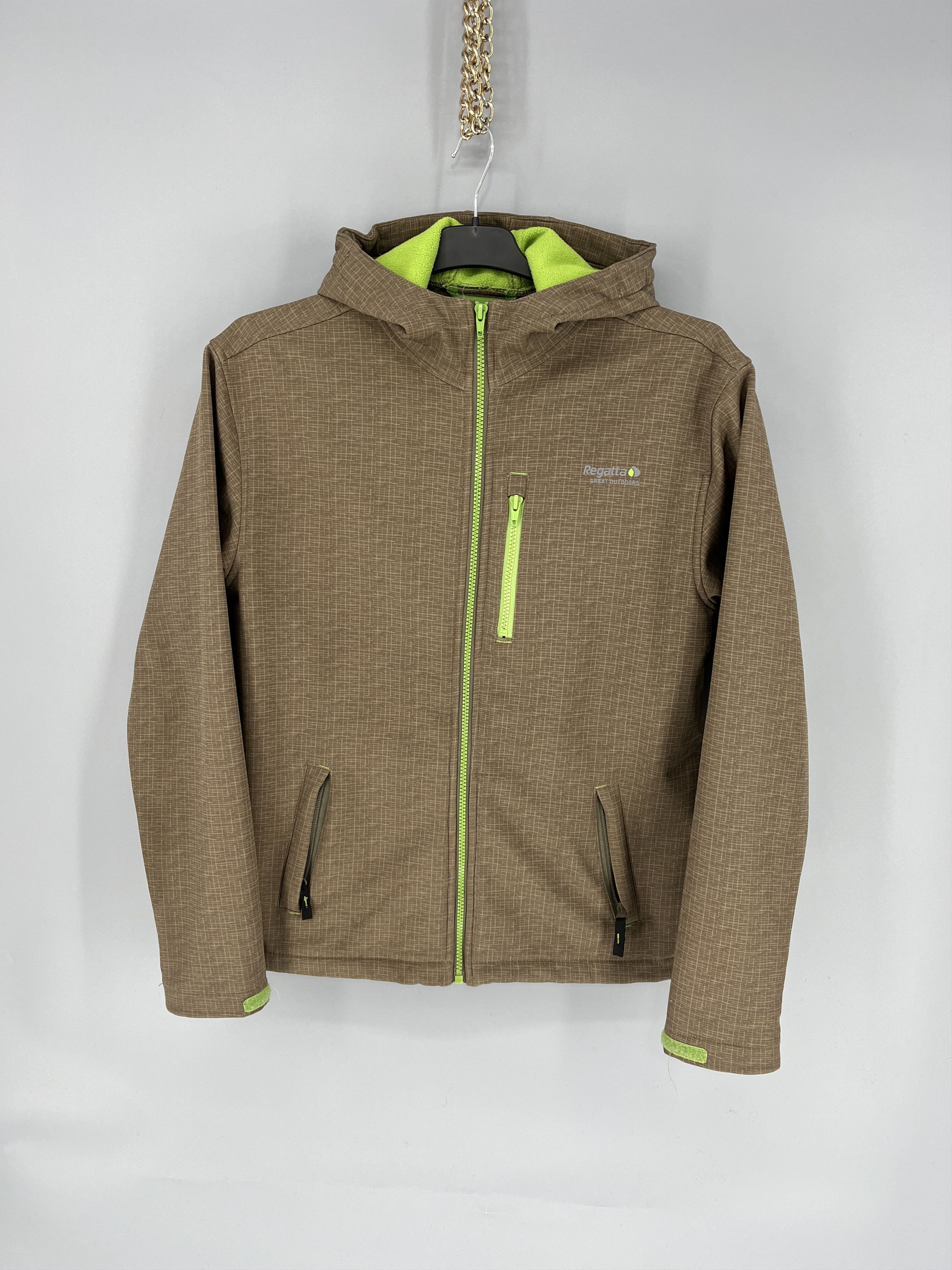 Vintage Regatta Softshell Outdoor Jacket/Waterproof Rain Jacket Size XS / US 0-2 / IT 36-38 - 1 Thumbnail