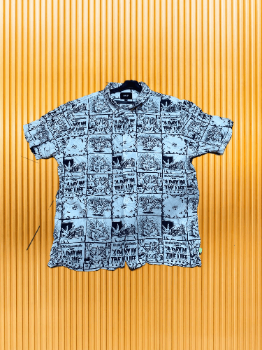 Huf Modern HUF Short Sleeve Button Up Shirt Size US L / EU 52-54 / 3 - 1 Thumbnail