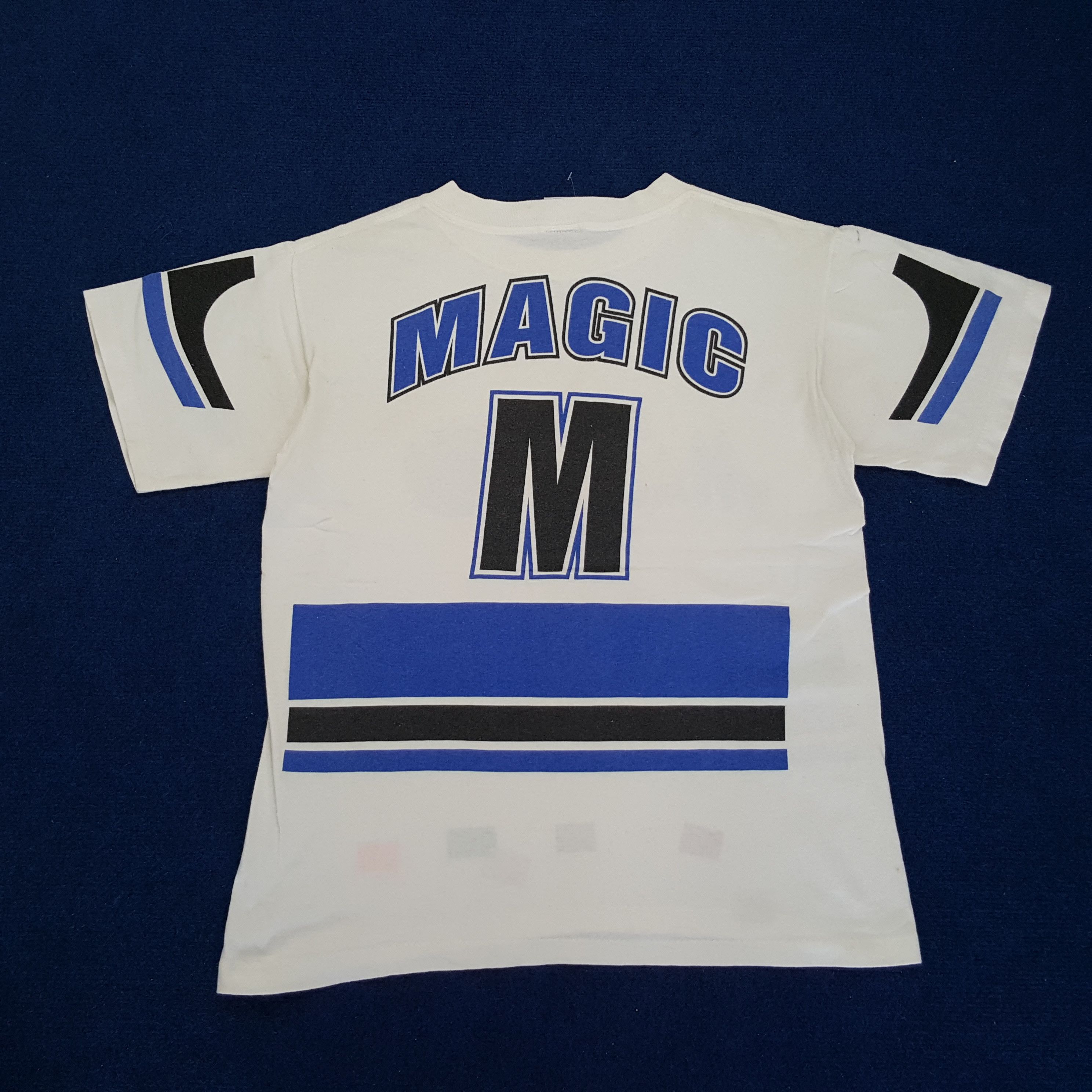 NBA × Salem Sportswear × Vintage Vintage Orlando Magic Basketball NBA Team T-shirt Size US L / EU 52-54 / 3 - 4 Thumbnail